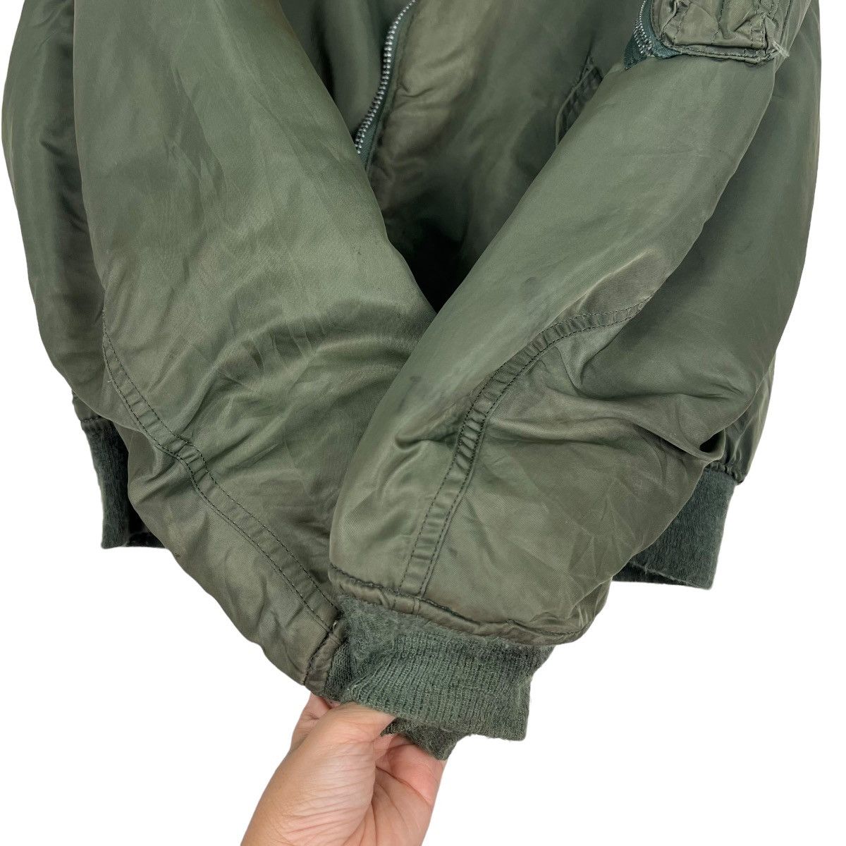 Alpha Industries 🔥 RIOT RIOT VINTAGE MA1 ALPHA REVERSIBLE BOMBER JACKET Size US L / EU 52-54 / 3 - 13 Thumbnail