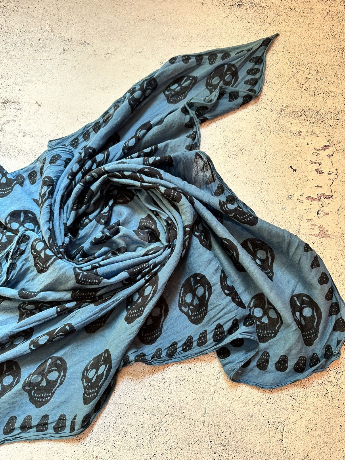 Japanese Brand Skull scarf Size ONE SIZE - 11 Thumbnail