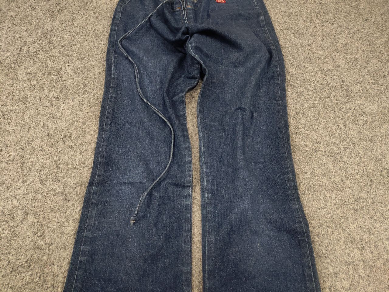Miss Sixty Vintage Y2K Miss Sixty Low Bootcut drawstring Denim Jeans Size 28" / US 6 / IT 42 - 5 Thumbnail