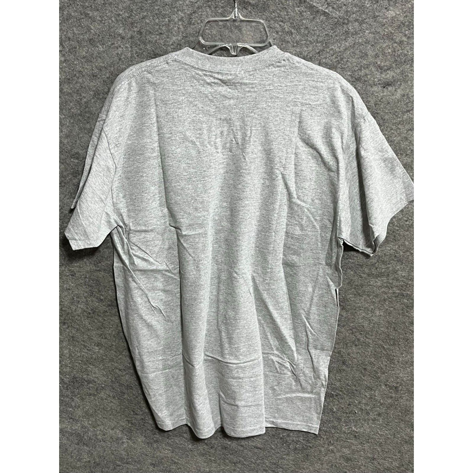 Gildan Marijuana Leaf Shirt Mens M Aztec Heavy Cotton Crew Gray Size US M / EU 48-50 / 2 - 2 Thumbnail