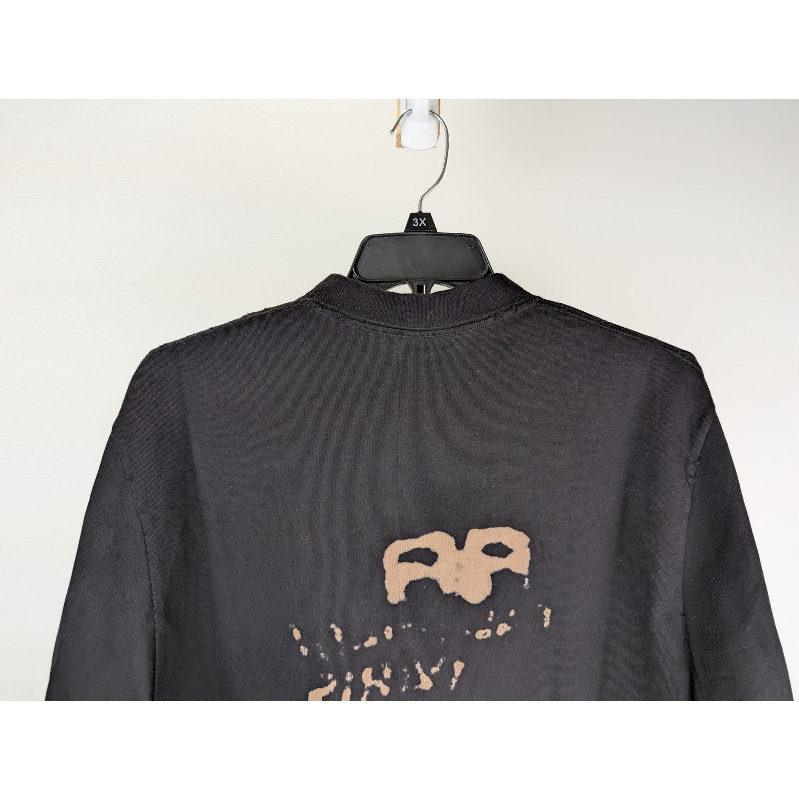 Balenciaga o1rshd1 Hand Drawn BB Icon Vintage Jersey Medium Fit T-Shirt Size US XS / EU 42 / 0 - 11 Thumbnail