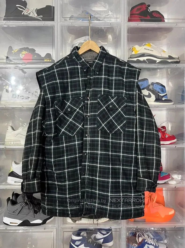 Balenciaga Balenciaga Two-in-One Coat Set. Size US XS / EU 42 / 0 - 1 Thumbnail