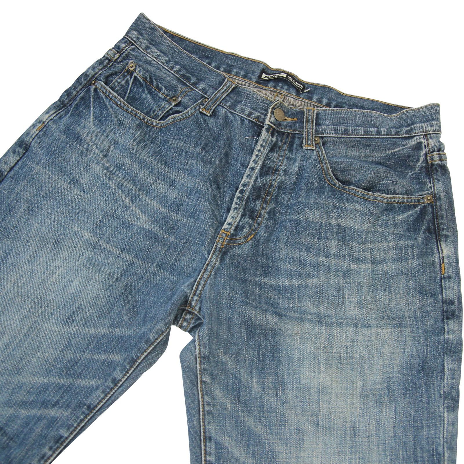 Vintage × Xlarge Vintage XLarge Pocket Spellout Jeans Size US 34 / EU 50 - 3 Thumbnail