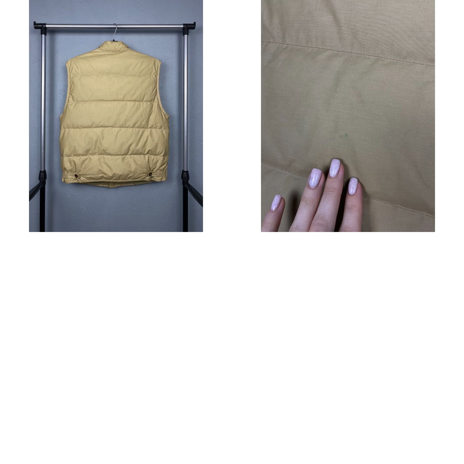 Polo Ralph Lauren VINTAGE Polo Ralph Lauren Jeans Co. Mens Nylon Vest L Beige Size US L / EU 52-54 / 3 - 8 Thumbnail
