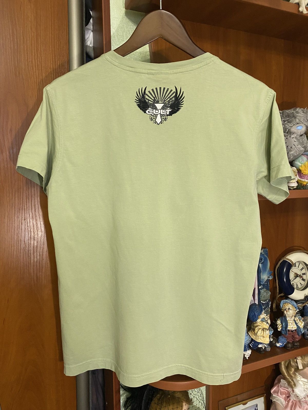 Affliction × Vintage Rare CULT Affliction Style Cyber-Y2K Tee skate Size US S / EU 44-46 / 1 - 2 Thumbnail
