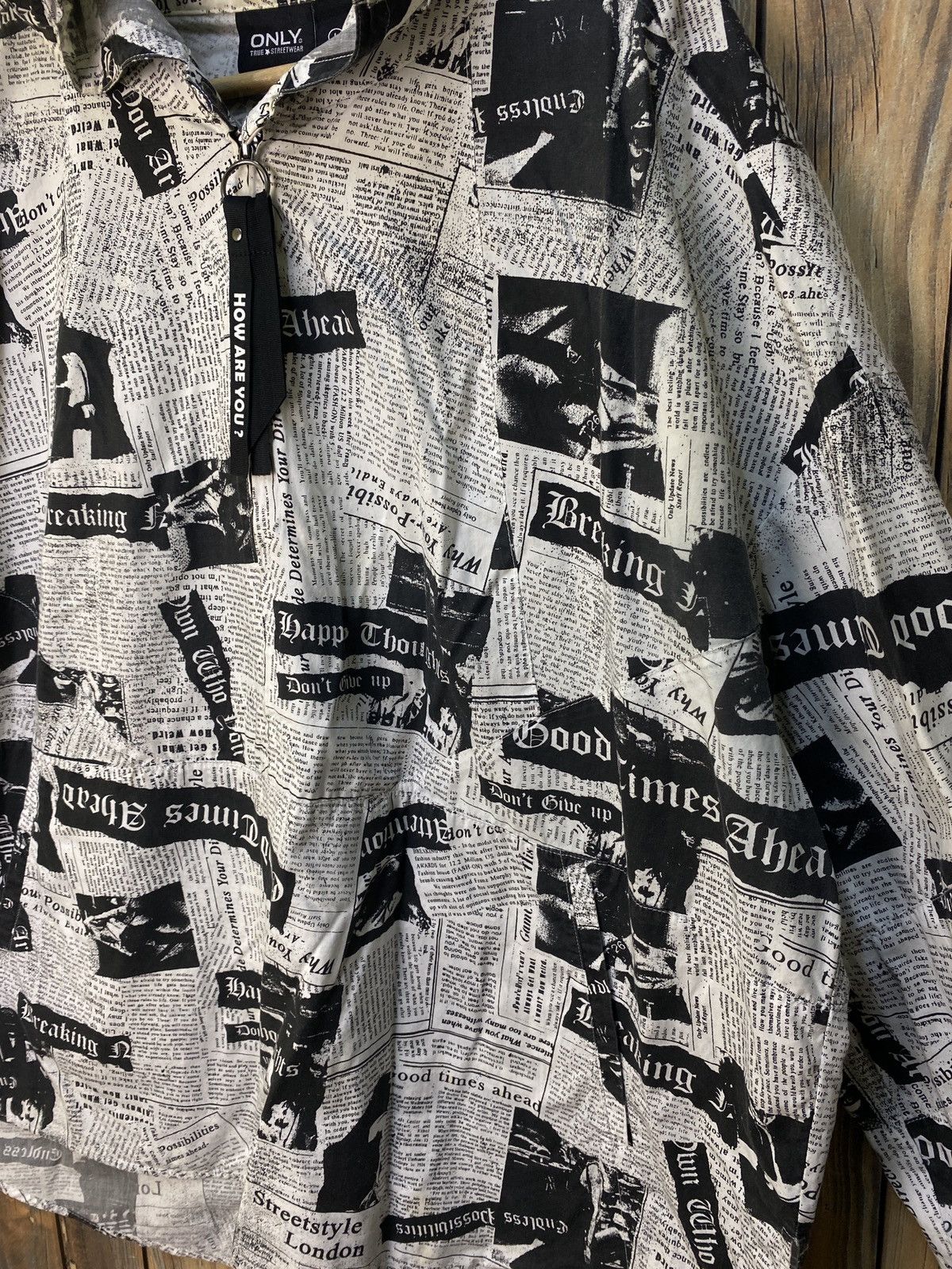 Japanese Brand × PPFM New street time half zipper windbreaker Size US L / EU 52-54 / 3 - 4 Thumbnail