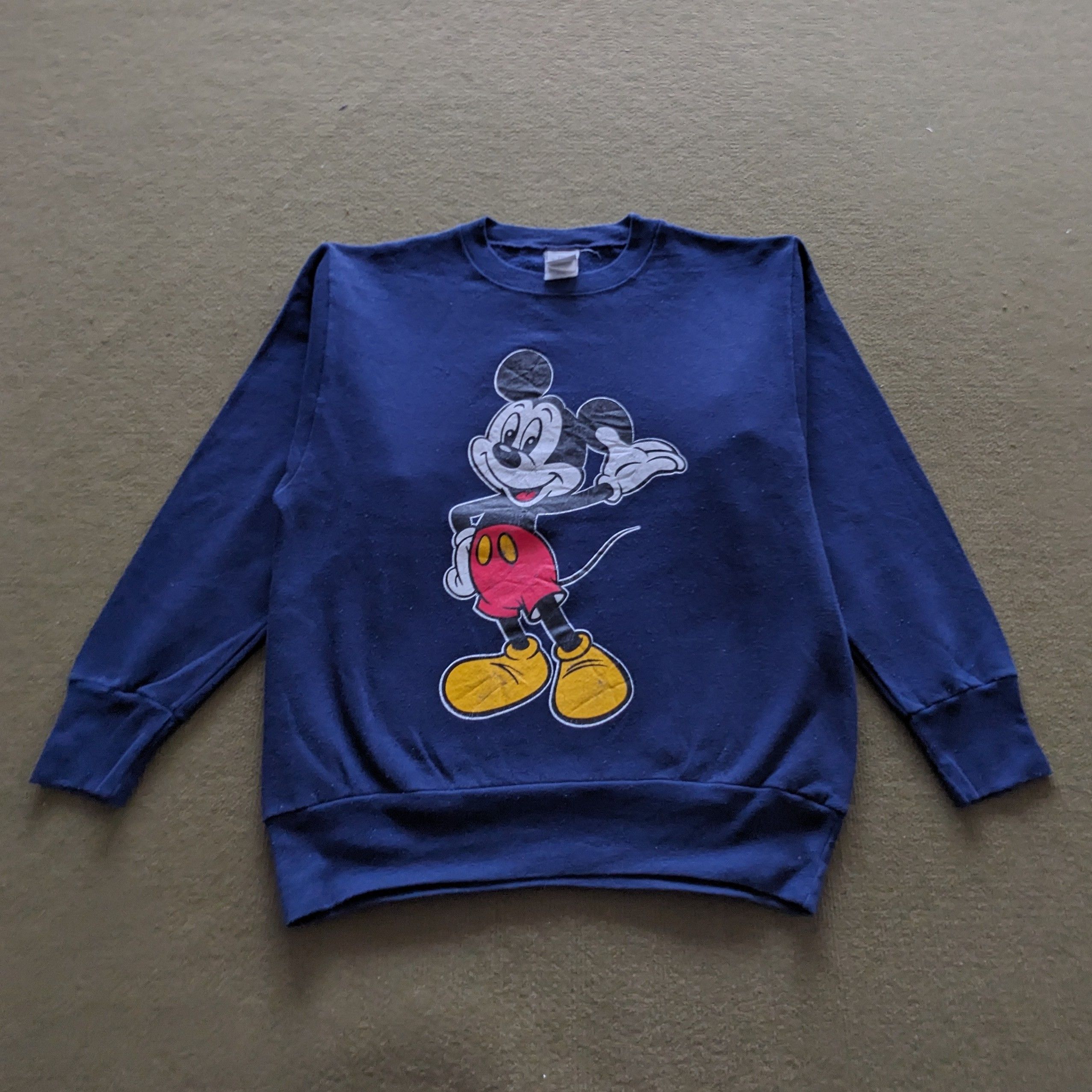 Disney Vintage MICKEY MOUSE Disney Cartoon Sweatshirt Size US M / EU 48-50 / 2 - 1 Thumbnail