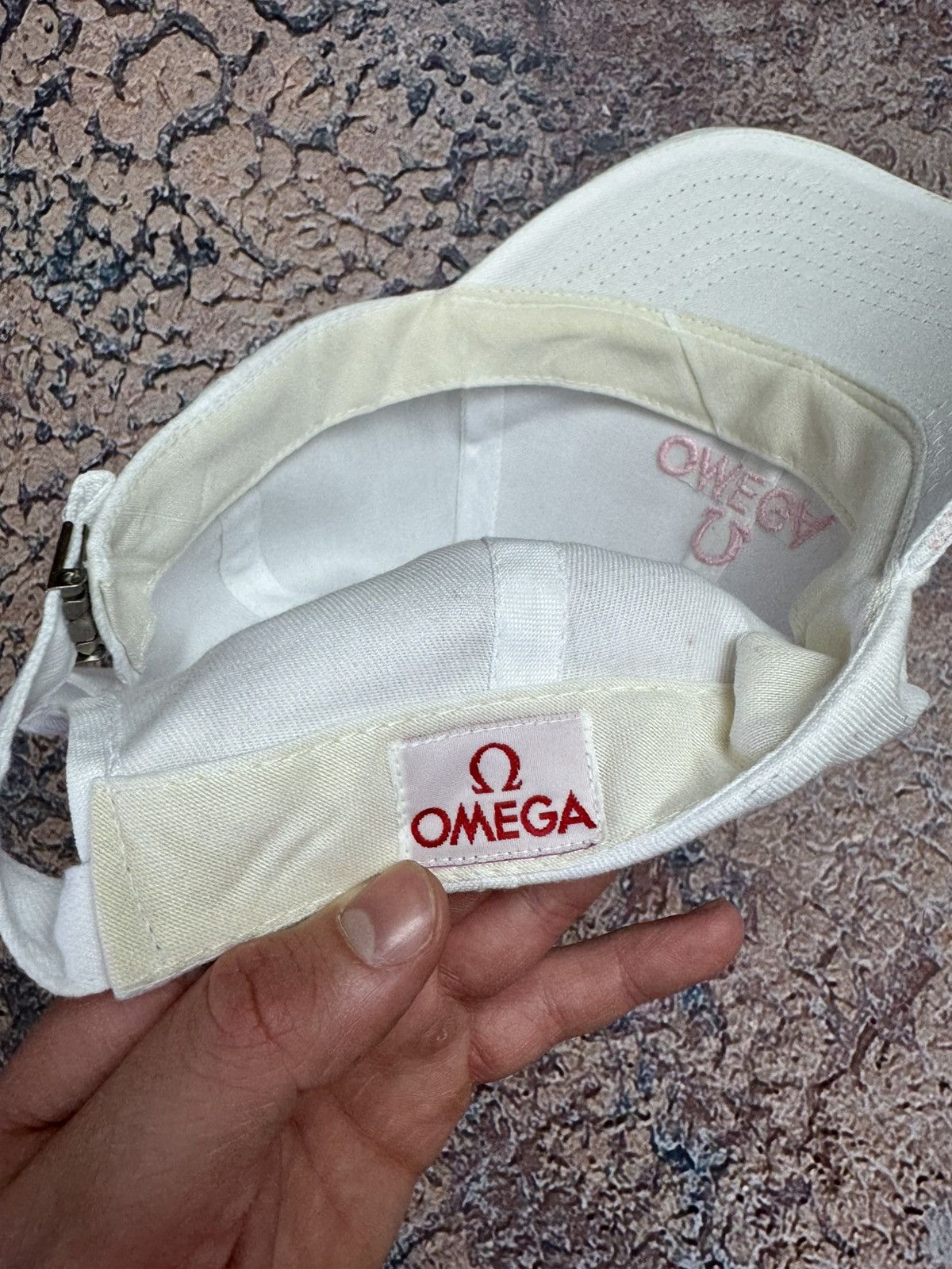 Omega Vintage Omega Cap Hat Rolex Cartier Racing Snap Back Size ONE SIZE - 7 Thumbnail