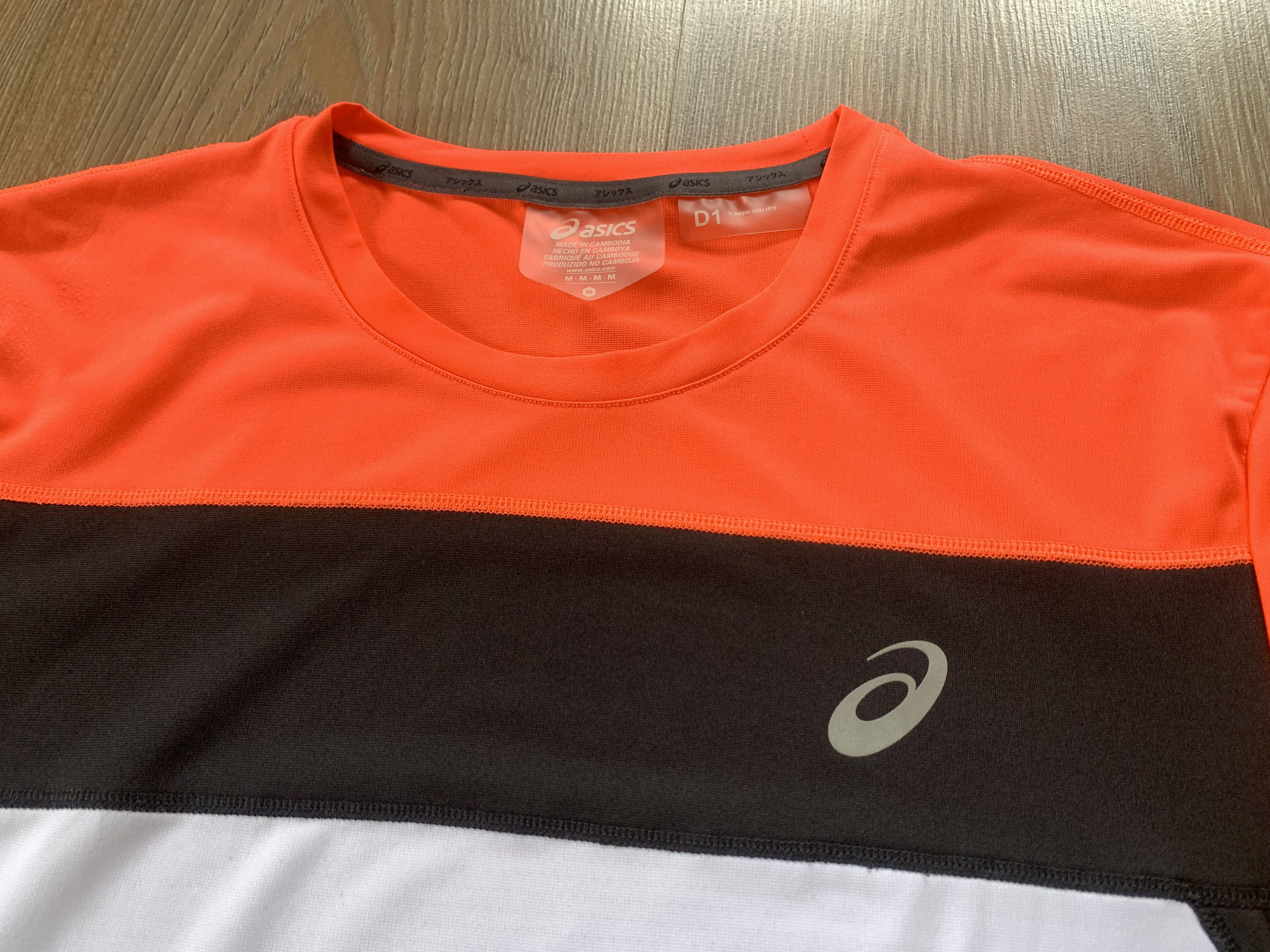Asics Mens Asics D1 Race Coral Running Training T Shirt Size US M / EU 48-50 / 2 - 4 Thumbnail