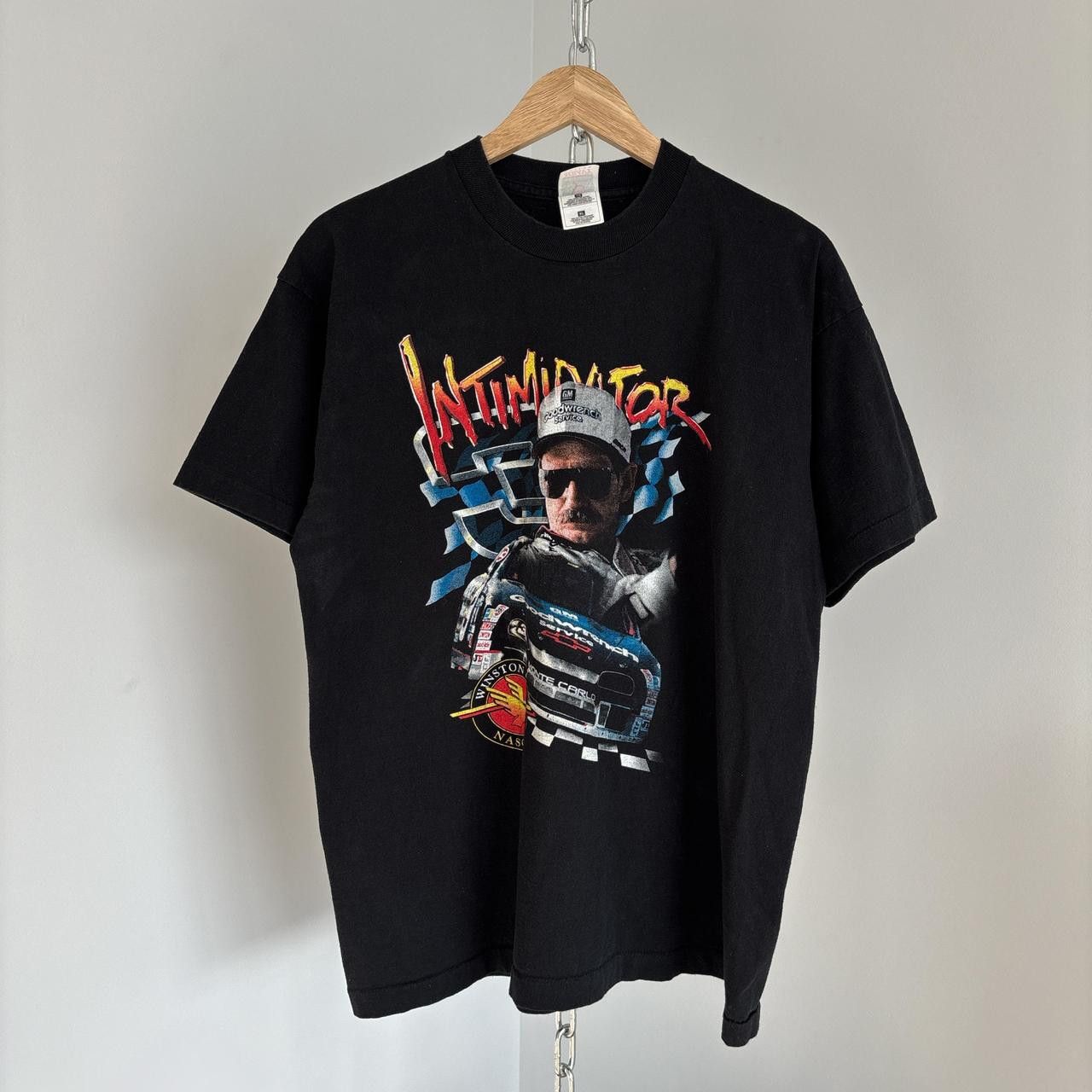 Vintage 90s NASCAR Shirt Winston Cup Dale Earnhardt Size XL