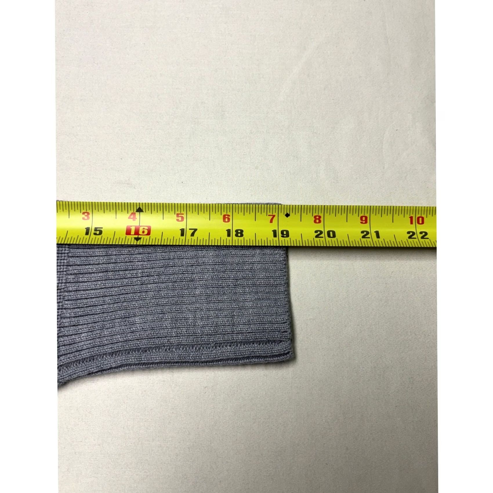 Brooks Brothers Brooks Brothers Gray 100% Merino Wool Ribbed V-Neck Sweater Womens Large Size L / US 10 / IT 46 - 7 Thumbnail