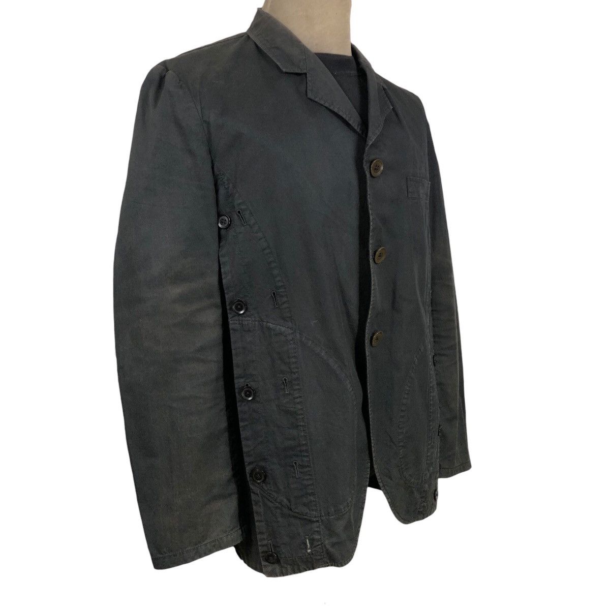 Yohji Yamamoto Vintage Yohji Yamamoto Pour Homme 2000 A/W Light Jacket Size US M / EU 48-50 / 2 - 2 Thumbnail