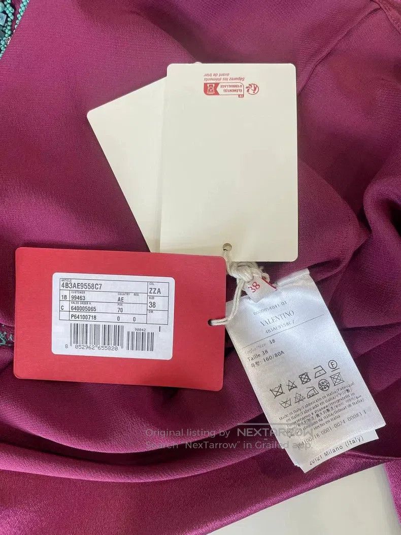Valentino Valentino Silk shirt Size S / US 4 / IT 40 - 6 Thumbnail
