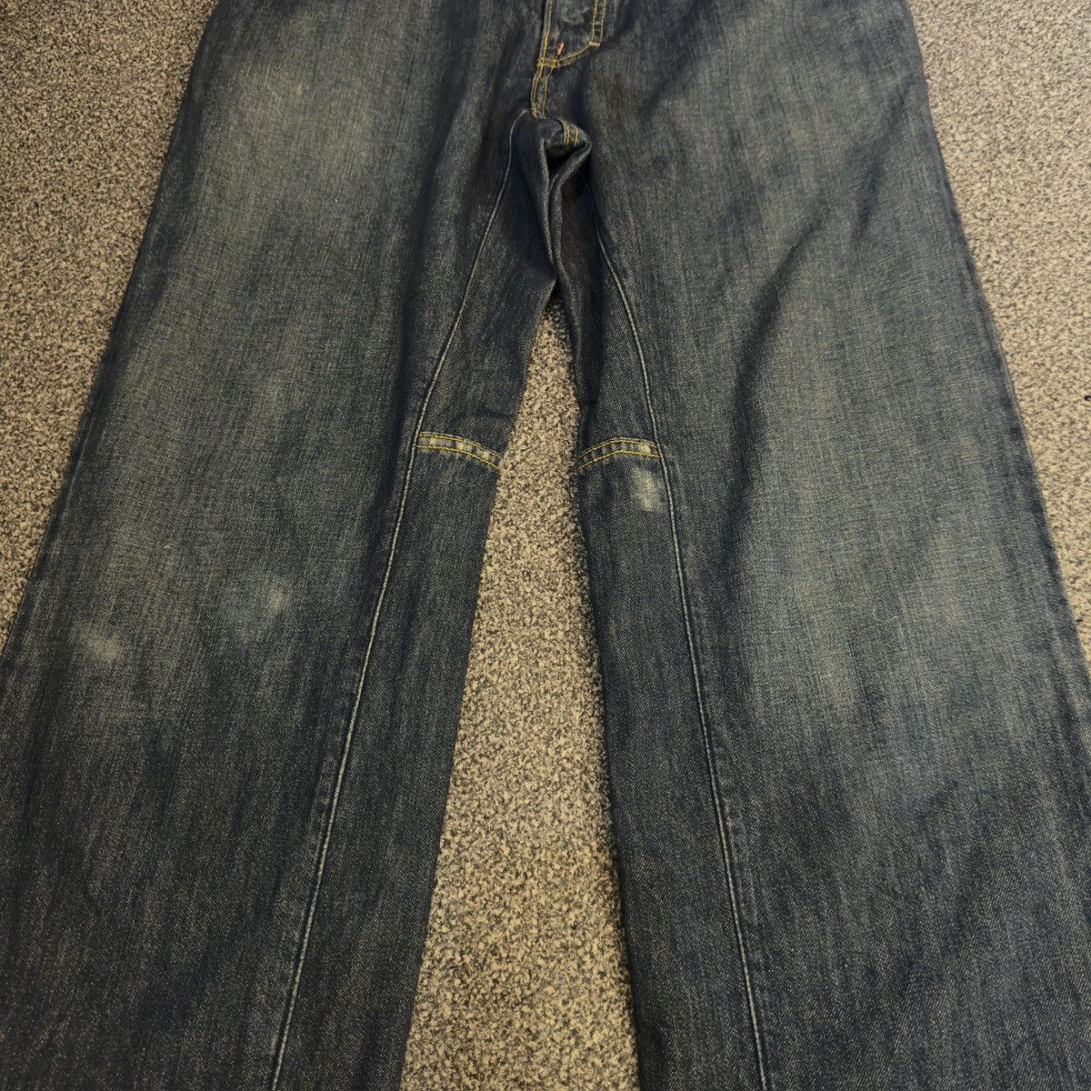 Hurley 🔥 Vintage y2k Baggy Skate Hurley Global 3 Denim Size US 37 - 4 Thumbnail