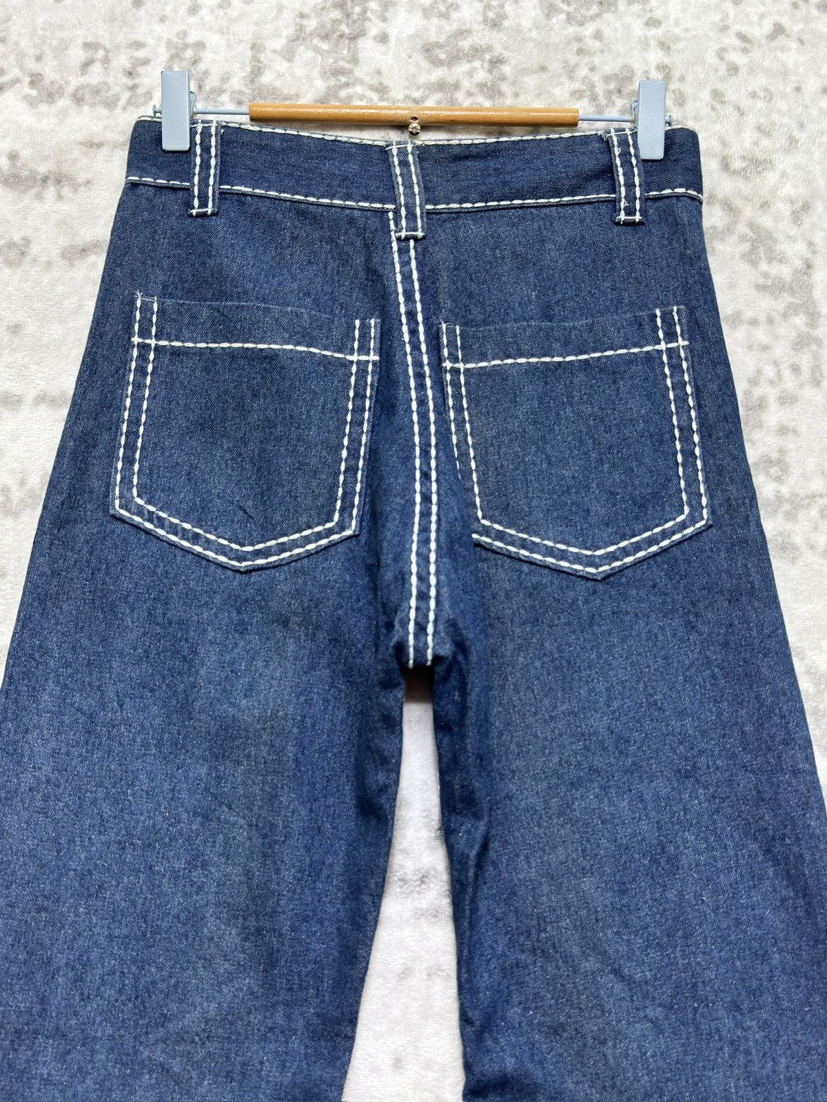Vintage Dazzlin Flared Bootcut Y2K High Waist Unisex Denim Pants Size US 27 - 8 Thumbnail