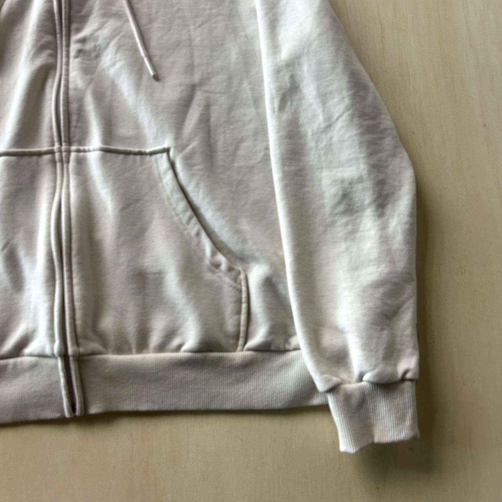 Eddie Bauer Eddie Bauer Hoodie Womens Large White Full Zip Fleece Kangaroo Pocket Sweatshirt Size L / US 10 / IT 46 - 2 Thumbnail
