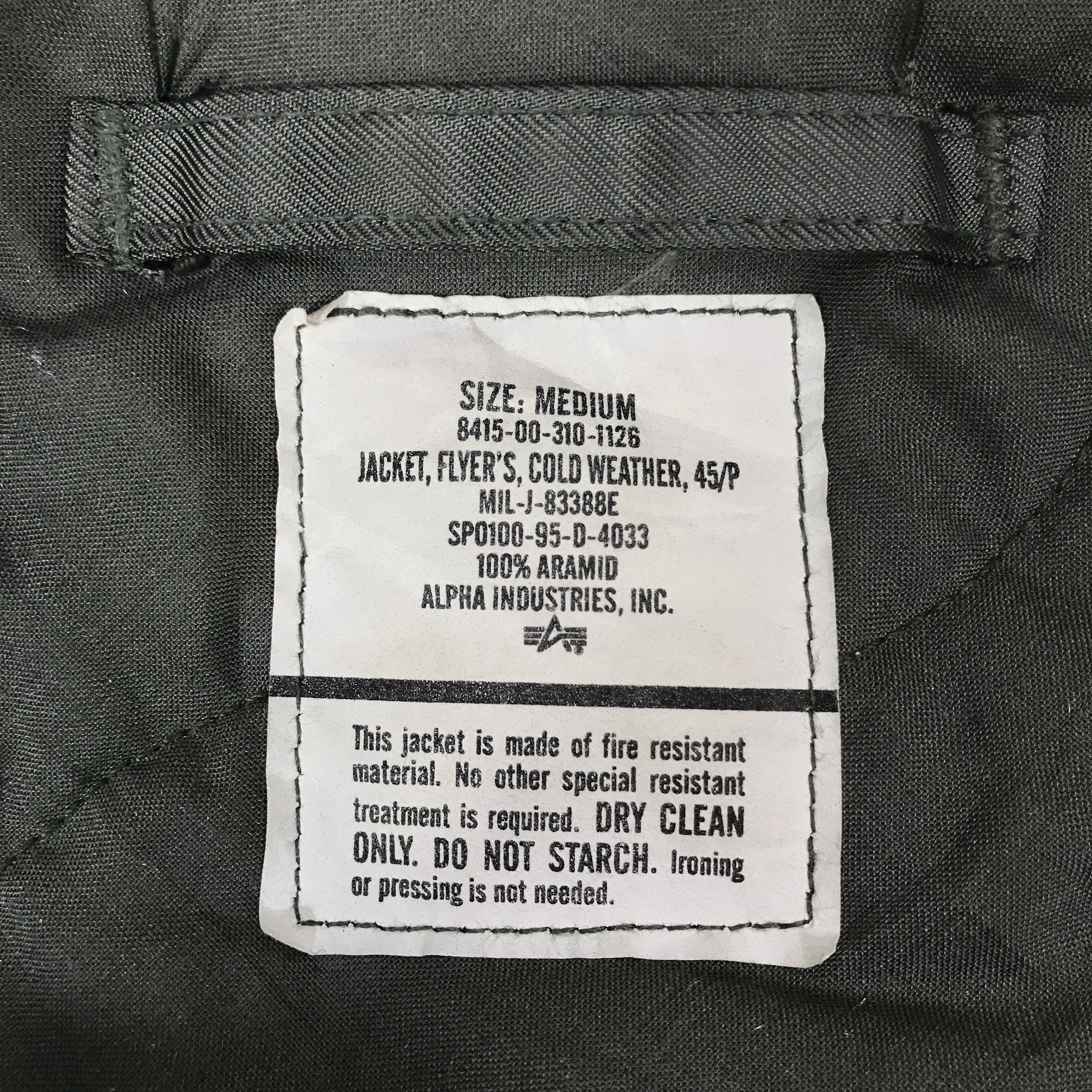 Alpha Industries Vinatge Alpha Imdustries Bomber Jacket K71B26 Size US M / EU 48-50 / 2 - 11 Thumbnail