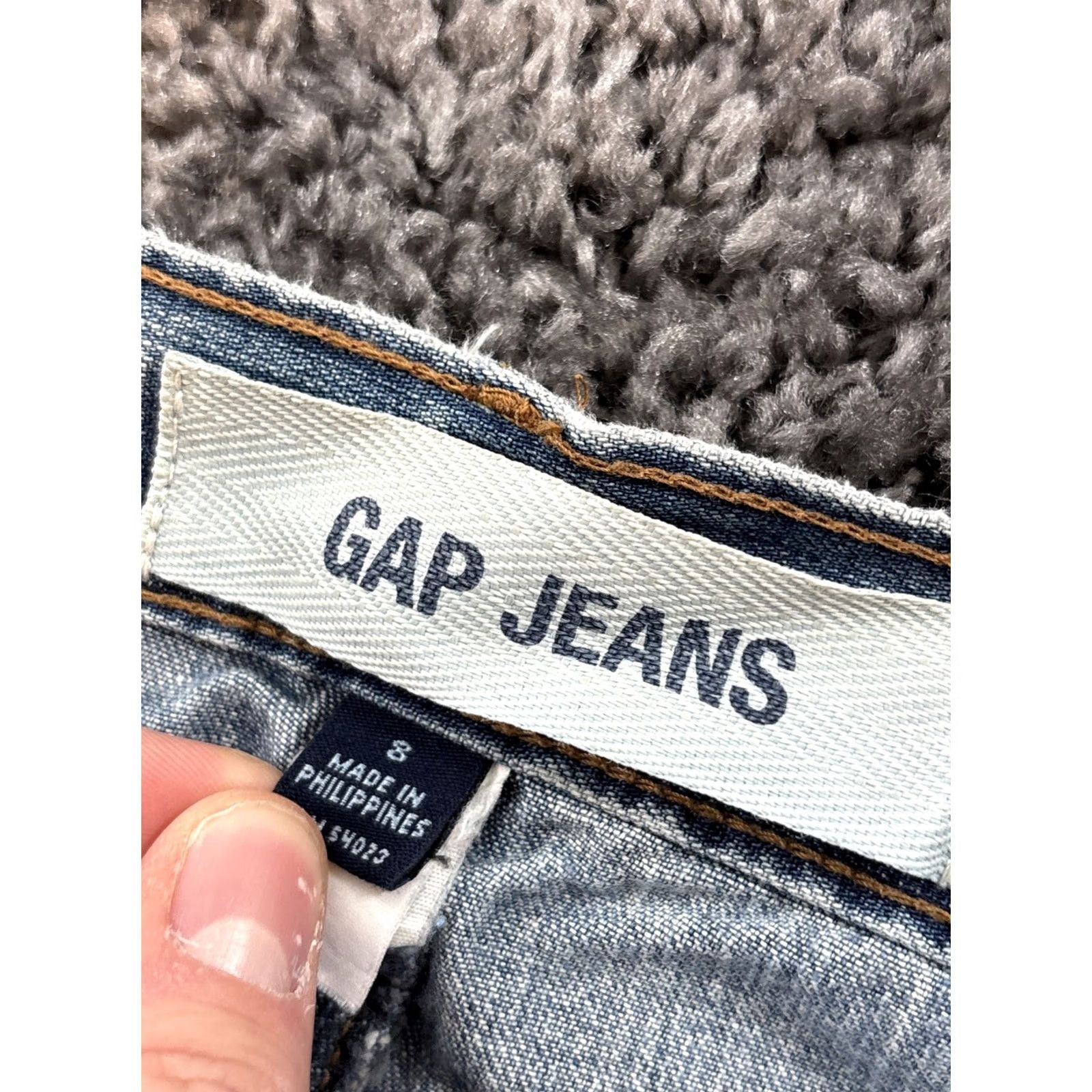 Gap Vintage Y2K Blue Gap Stretch Denim Midi Skirt Size Small 32 Cowboy Cowgirl Size 28" / US 6 / IT 42 - 5 Thumbnail