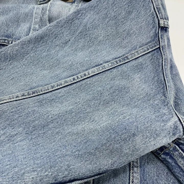 Balenciaga Balenciaga Women's Washed Denim Jacket 0079-2507 Size XS / US 0-2 / IT 36-38 - 8 Thumbnail