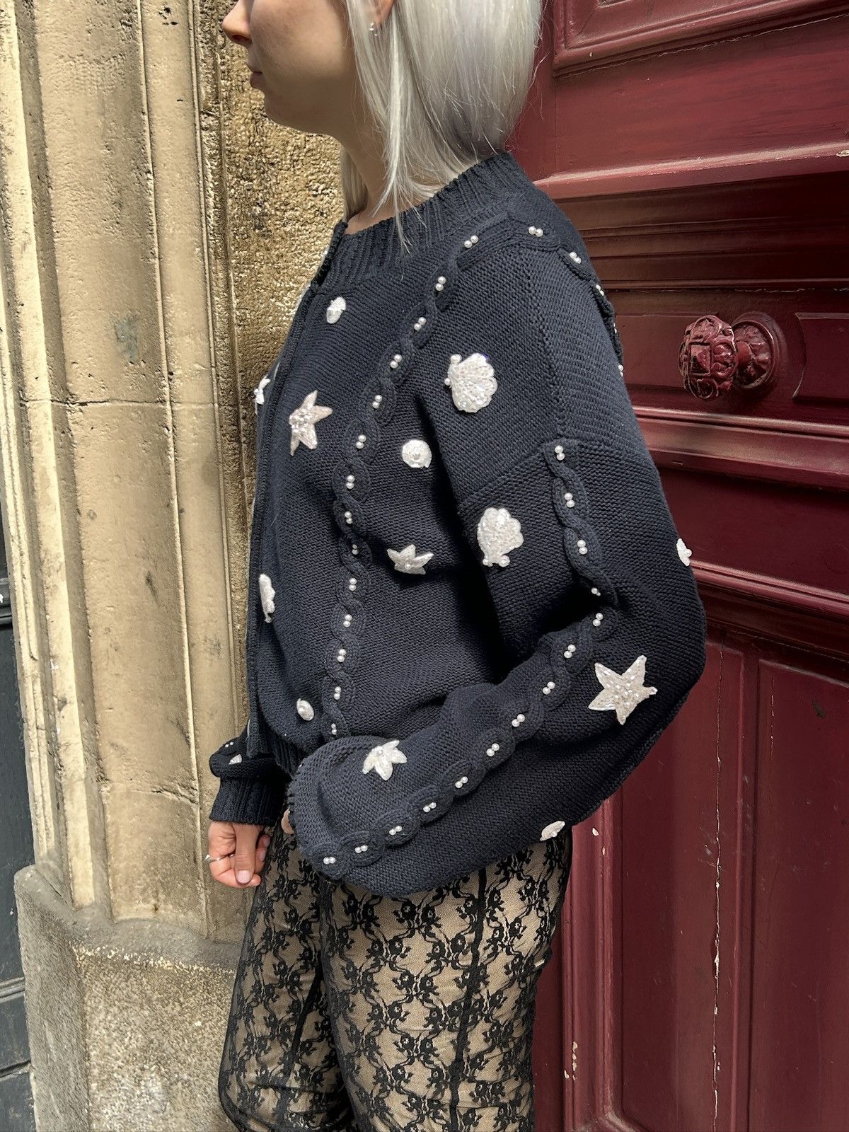 Kansai Yamamoto Super rare Japanese archival vintage Kansai Yamamoto sweater Size S / US 4 / IT 40 - 3 Thumbnail