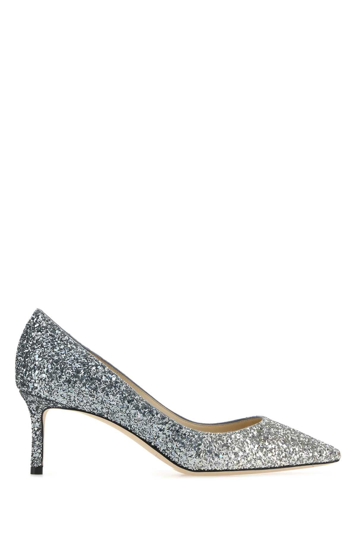 Jimmy Choo Embellished Romy 60 Pumps Size US 9.5 / IT 39.5 - 1 Thumbnail