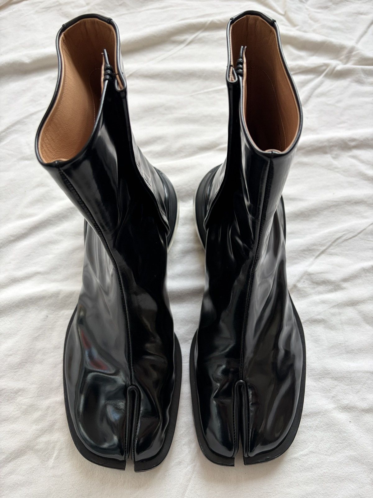 Maison Margiela RARE Maison Margiela Tabi Boots Air Bag Heel Sole MM6 ankle Size US 8 / EU 41 - 4 Thumbnail