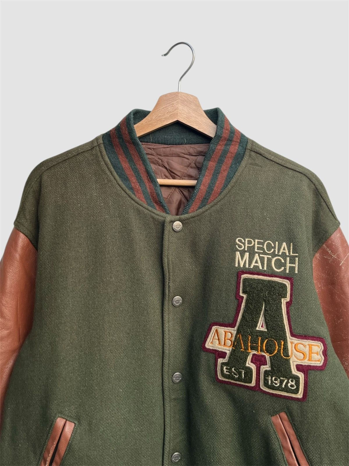 ABAHOUSE Vintage ABAHOUSE Stadium Jacket Size US L / EU 52-54 / 3 - 7 Thumbnail