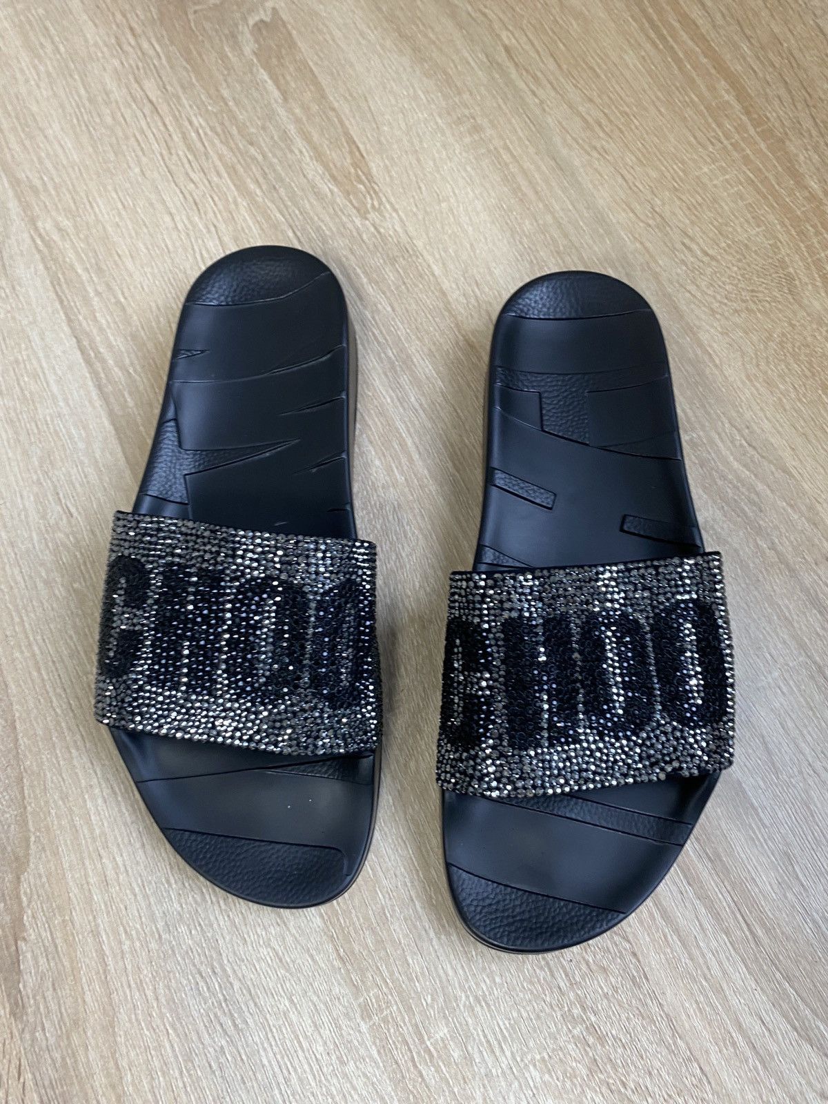 Jimmy Choo 🇮🇹 Jimmy Chop Slippers made in Italy Size US 10 / IT 40 - 3 Thumbnail