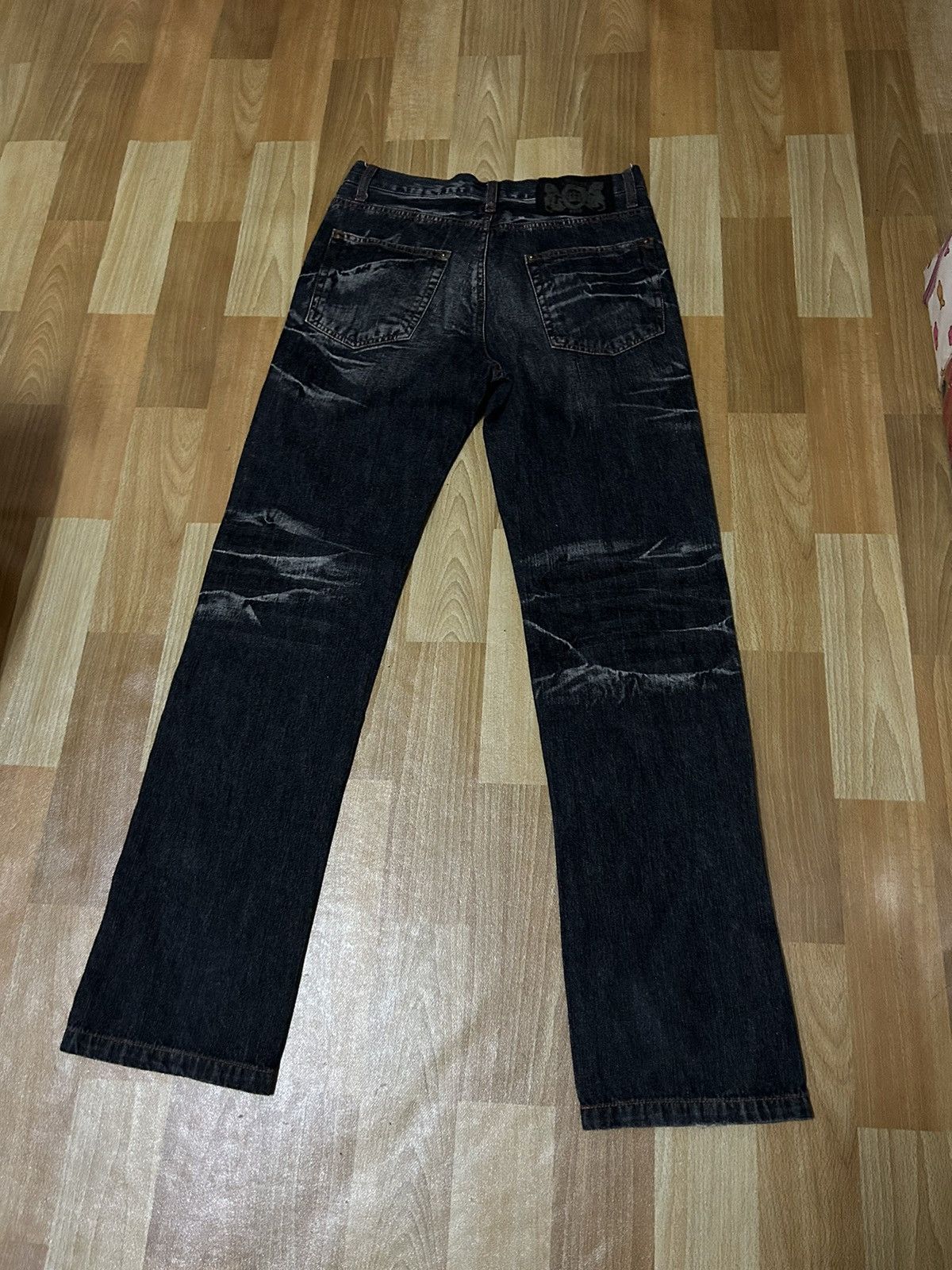 Designer × If Six Was Nine × LOWBOX 💥 RARE LOW BOX 2002 JEANS Size US 30 / EU 46 - 2 Thumbnail
