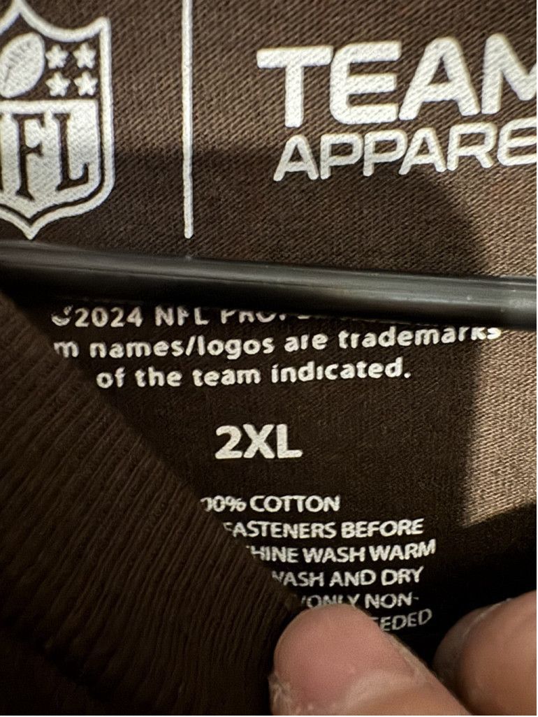 The Unbranded Brand Cleveland Browns S/S T-Shirt Men Size XXL Brown Team Apparel Size US XXL / EU 58 / 5 - 5 Thumbnail