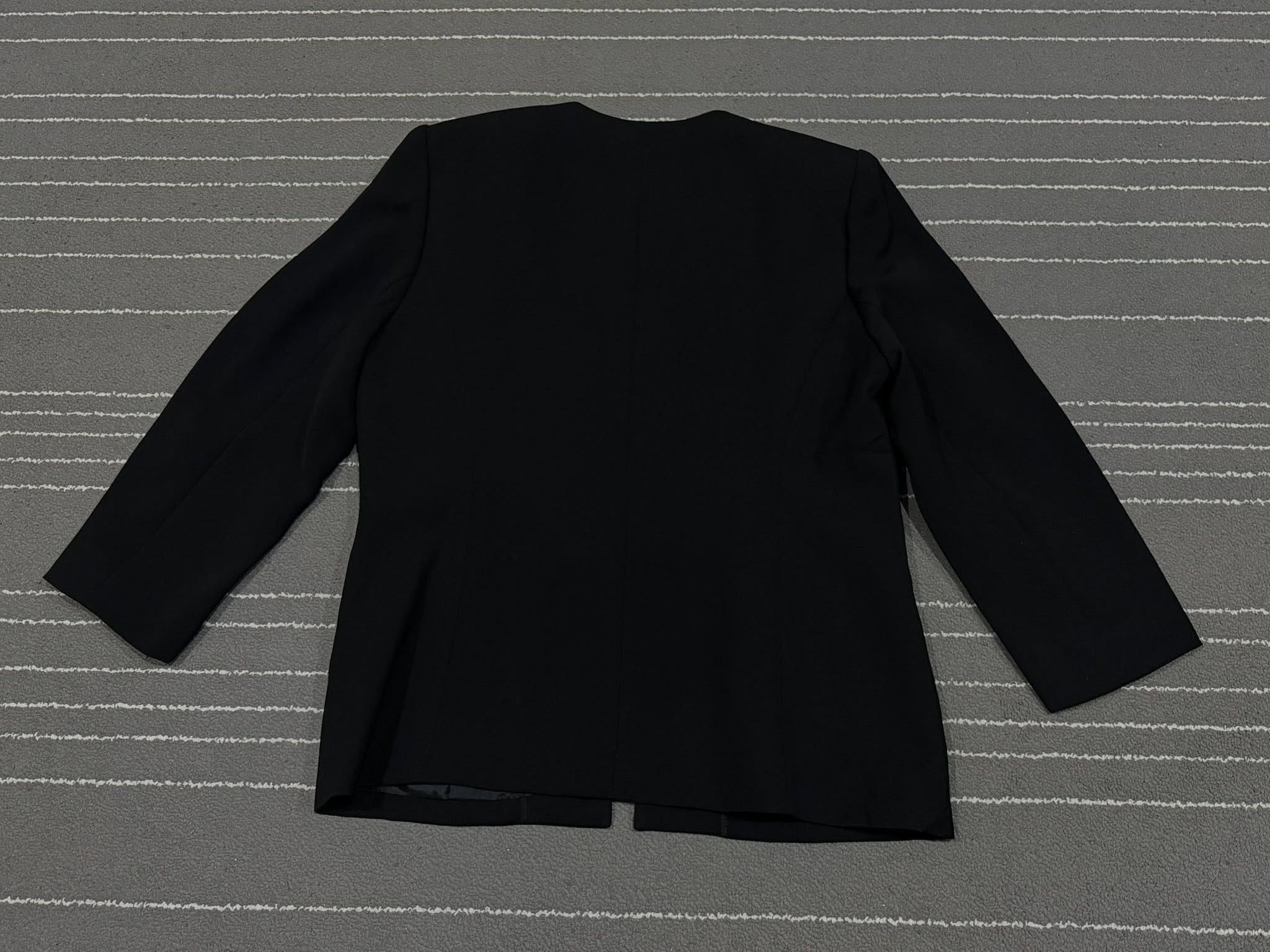 Chloe BLACK FORMAL designer BLAZER XS 8136