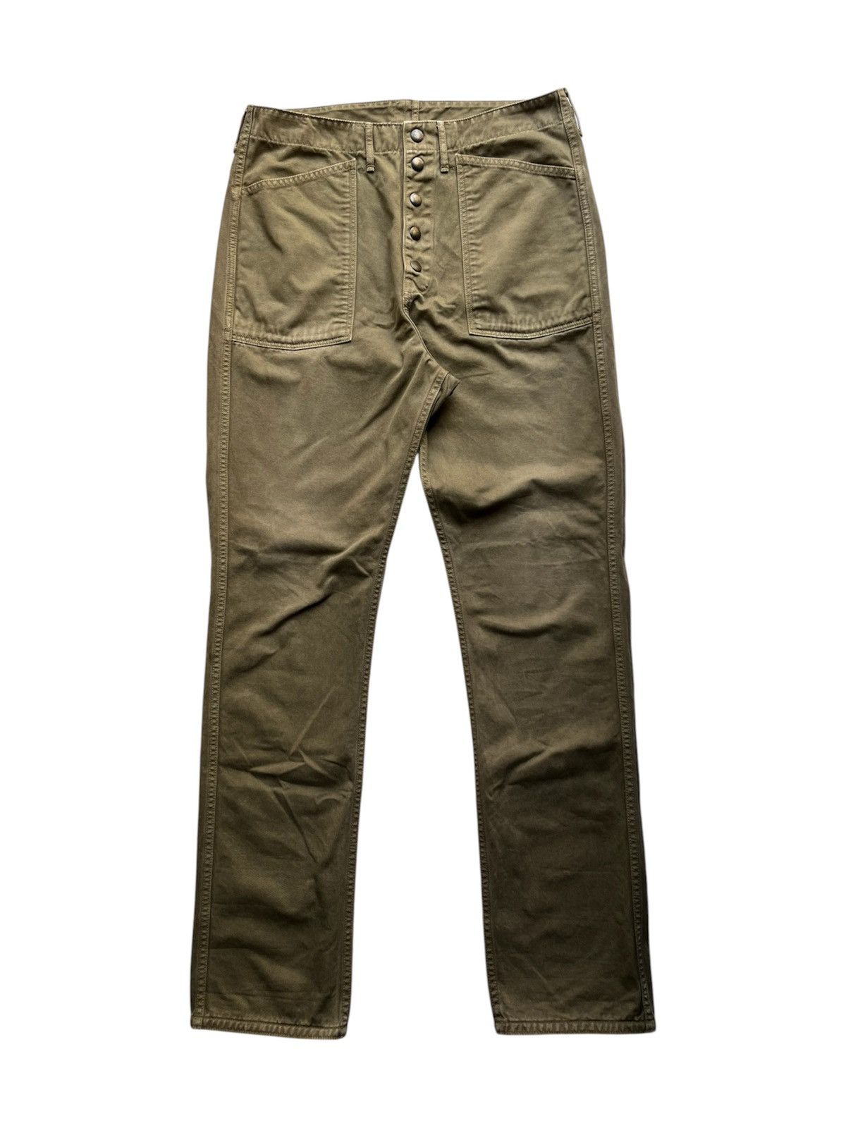 Kapital 2000s Kapital fatigue reversible pants Size US 30 / EU 46 - 1 Thumbnail