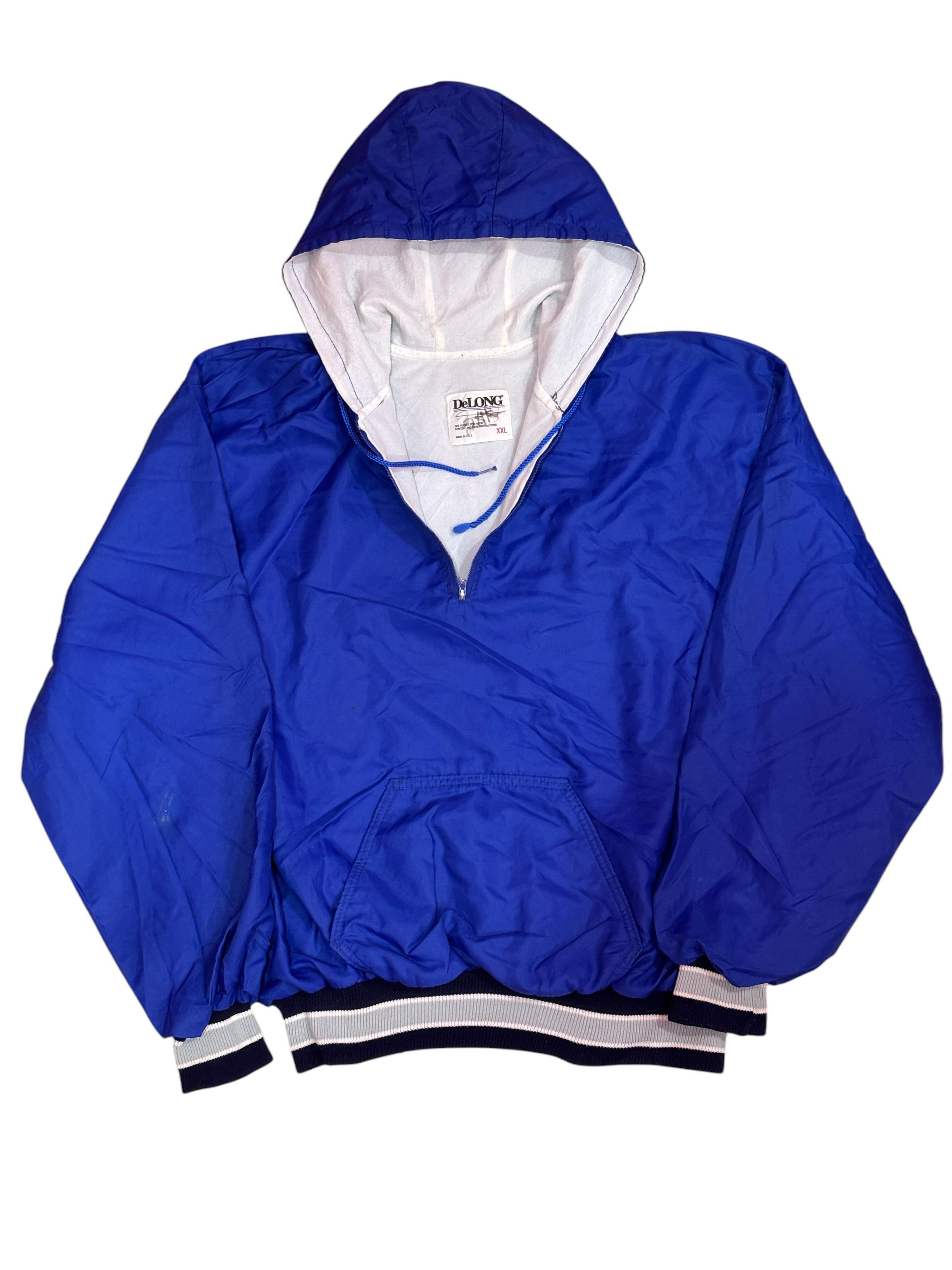 Delong × Vintage Vintage Delong Sportswear POUDRE Pullover Made In USA Size US XL / EU 56 / 4 - 1 Thumbnail