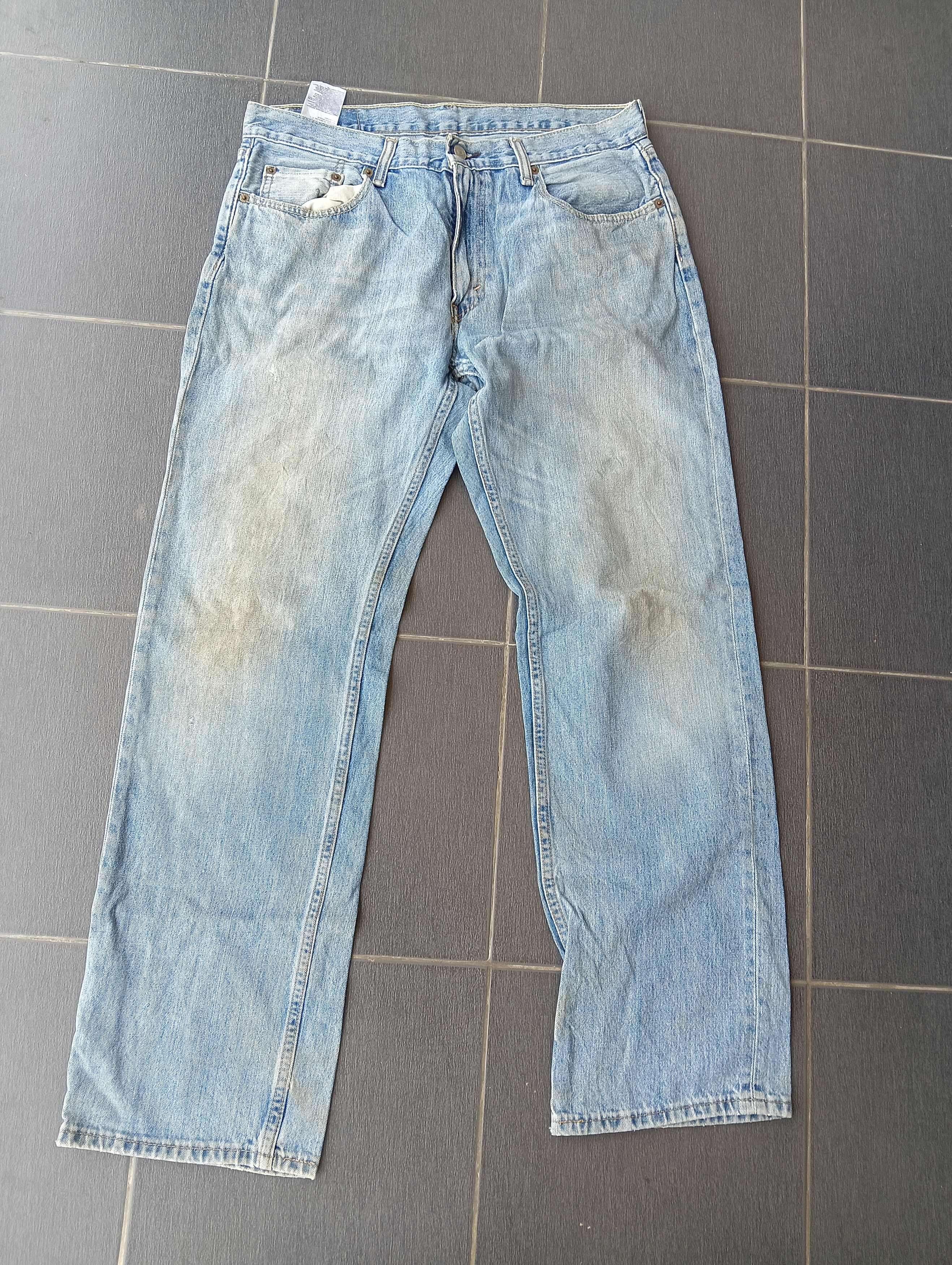 Levi's vintage levis jeans distressed size 35 Size US 35 - 1 Thumbnail