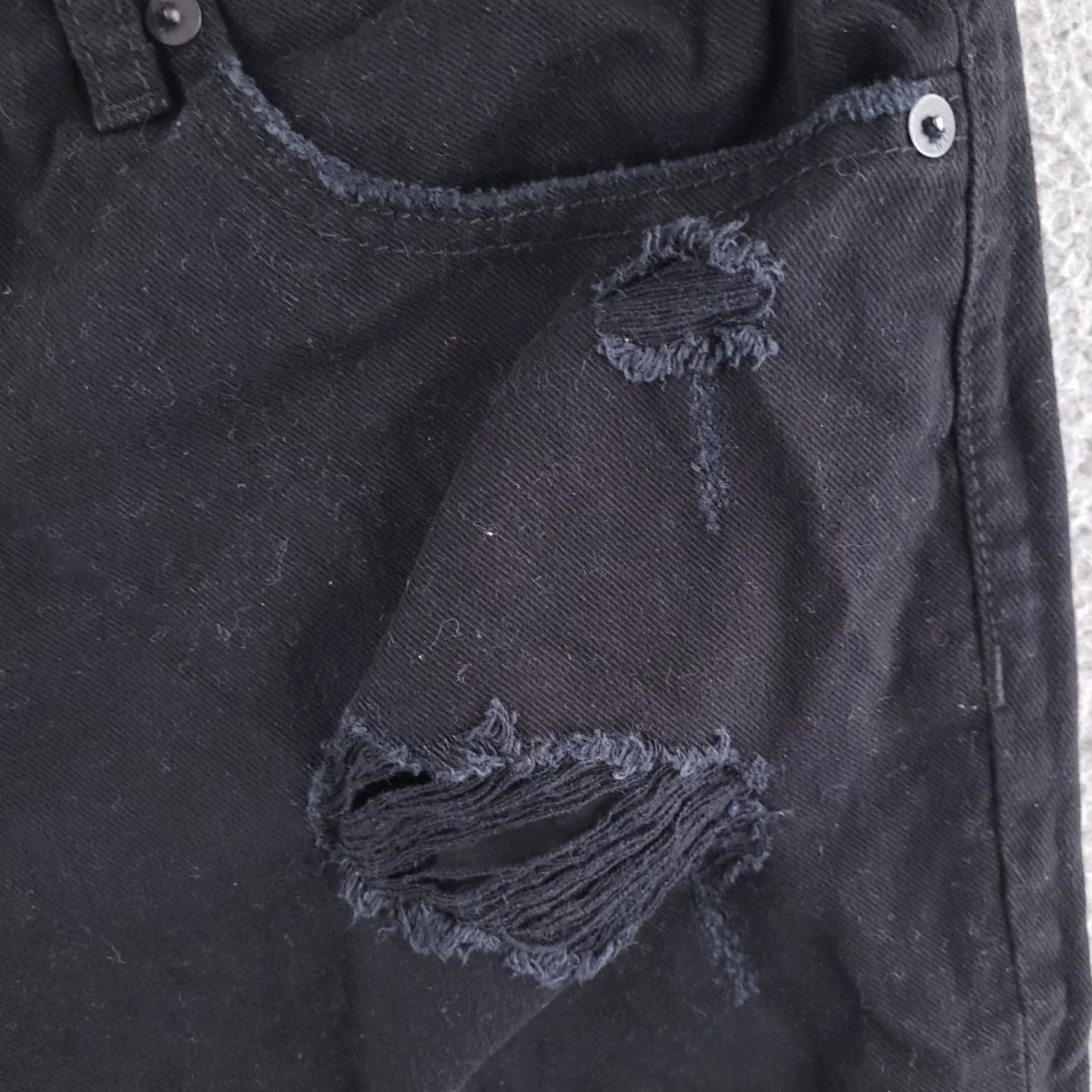 Vintage Aero Shorts Mens 33 Black Slim Denim 9" Inseam Slim Fit Flat Front Chino Pattern Solid Vintage No Brand Aero Size US 33 - 3 Thumbnail