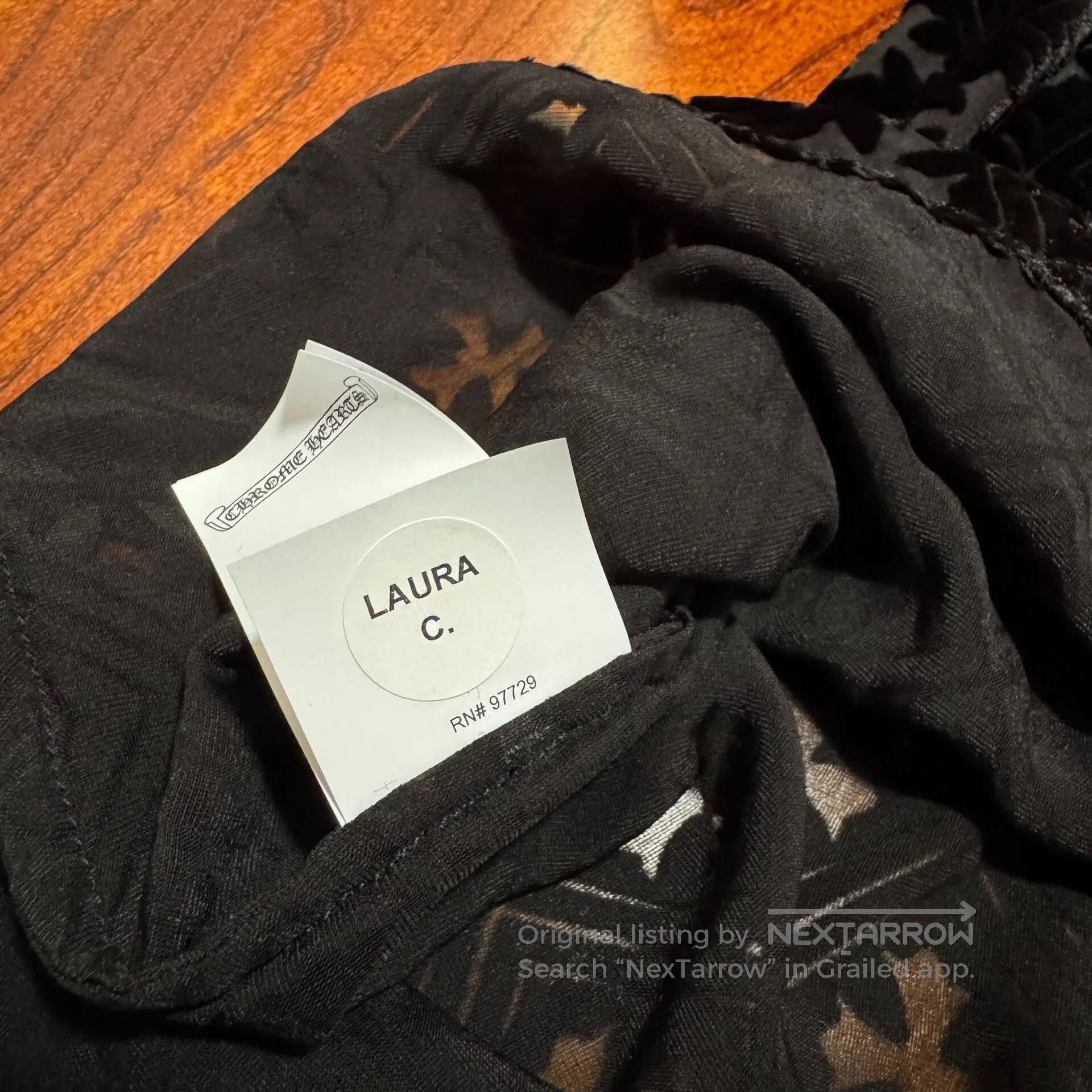 Chrome Hearts chrome hearts black velvet cross shirt. Size US M / EU 48-50 / 2 - 6 Thumbnail