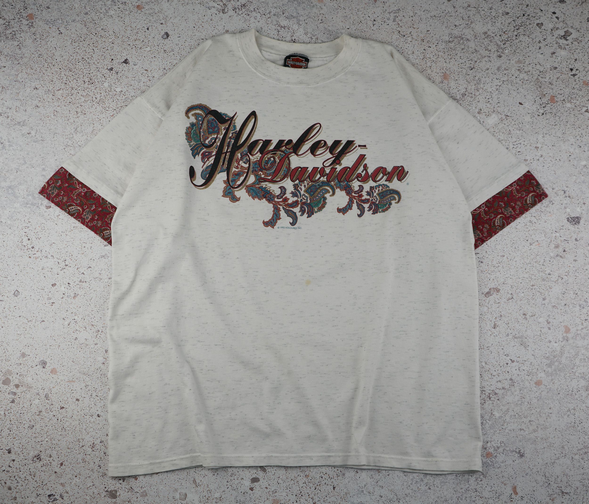 Harley Davidson × Vintage Vintage Harley Davidson T Shirt Size US XL / EU 56 / 4 - 1 Thumbnail