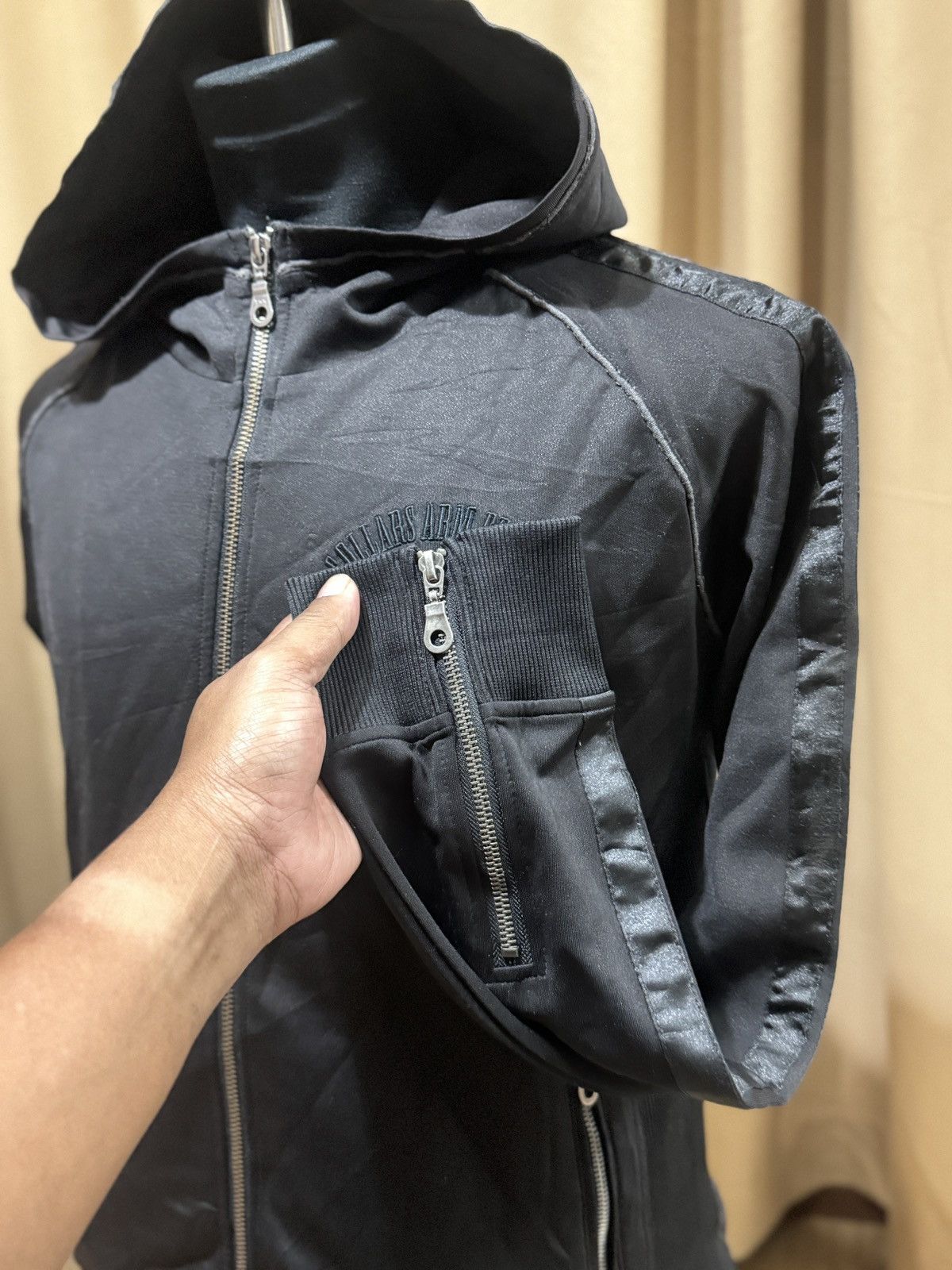 If Six Was Nine × Japanese Brand × Seditionaries COLLARS PUNK STYLE TRACKTOP Size US M / EU 48-50 / 2 - 2 Thumbnail