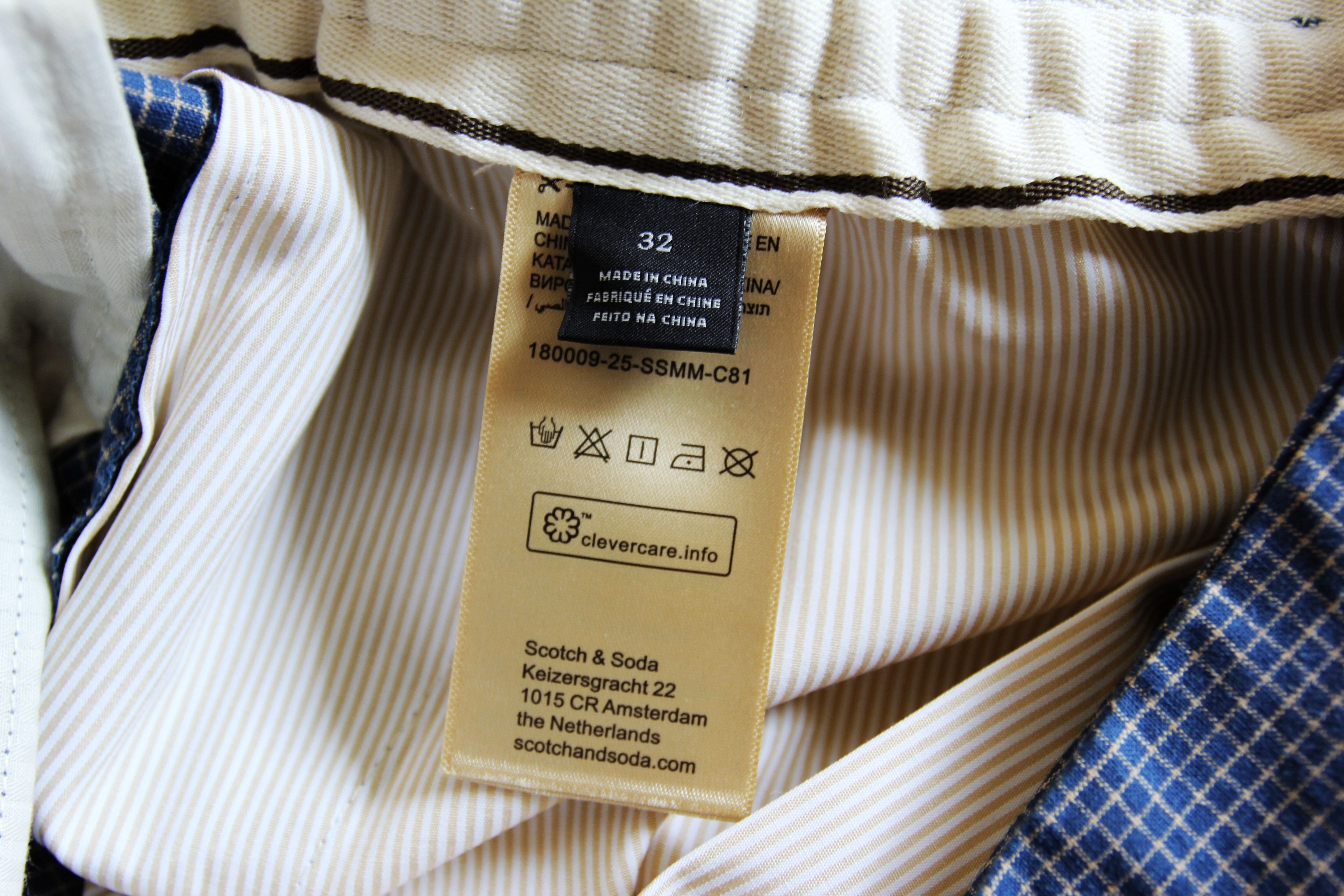 Scotch & Soda BNWT SS25 SCOTCH & SODA FAVE CHECK SHORTS 32 Size US 32 / EU 48 - 9 Thumbnail