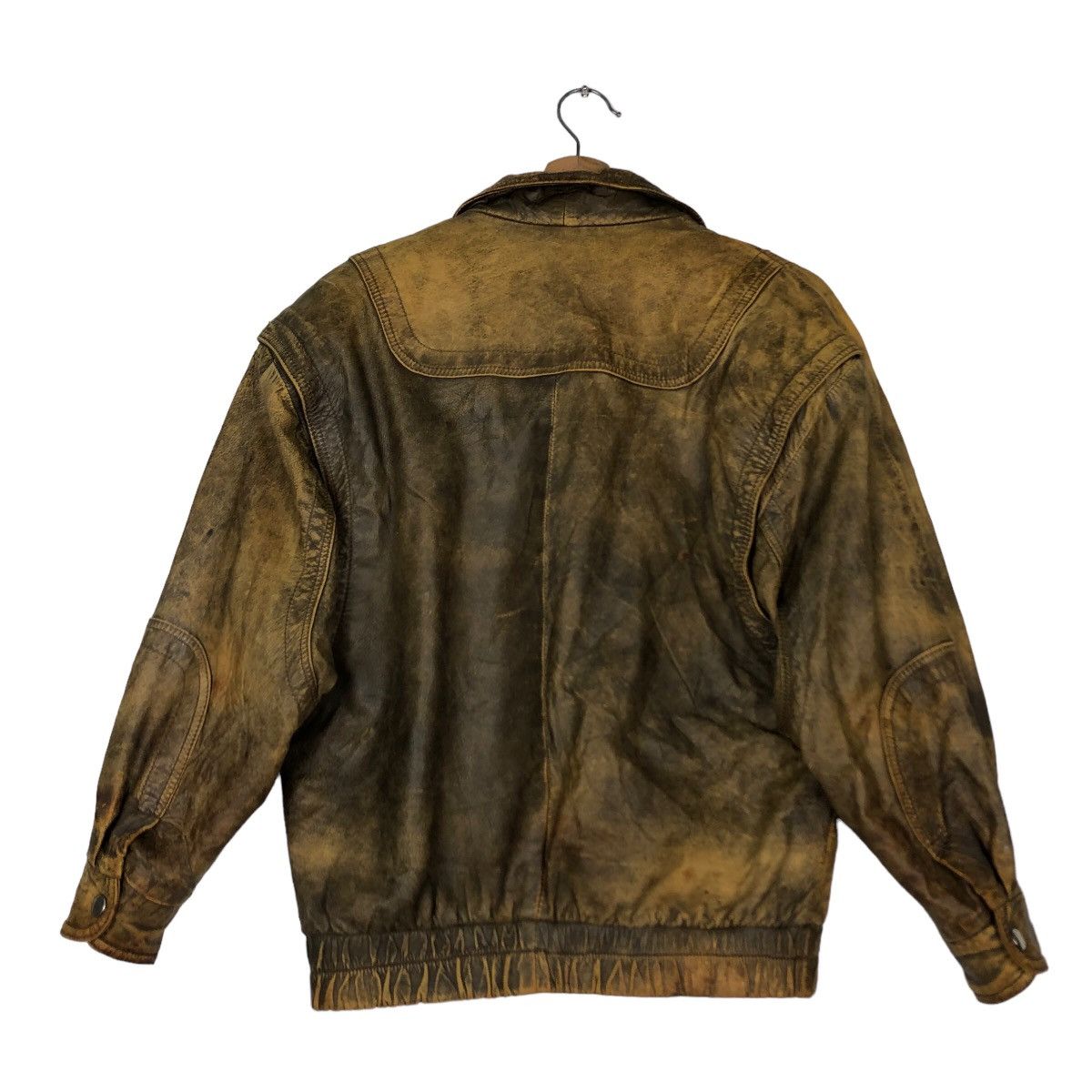 Japanese Brand 🔥Fly Biker Leather Jacket Best Factory Japan Issey Miyake Size US S / EU 44-46 / 1 - 8 Thumbnail