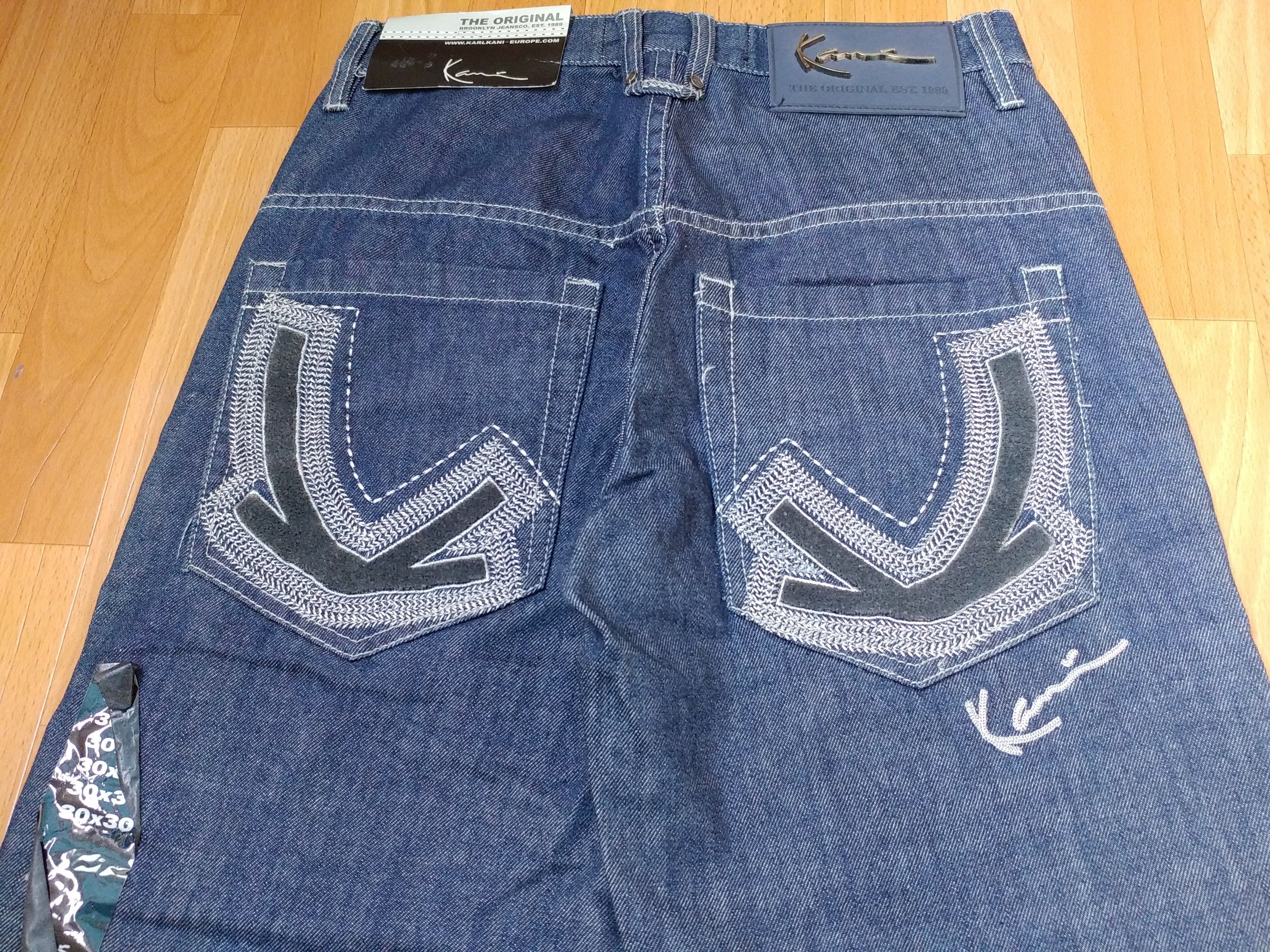 Karl Kani KARL KANI jeans, baggy, vintage Kani jeans, 90s hip hop W 30 Size US 30 / EU 46 - 7 Thumbnail