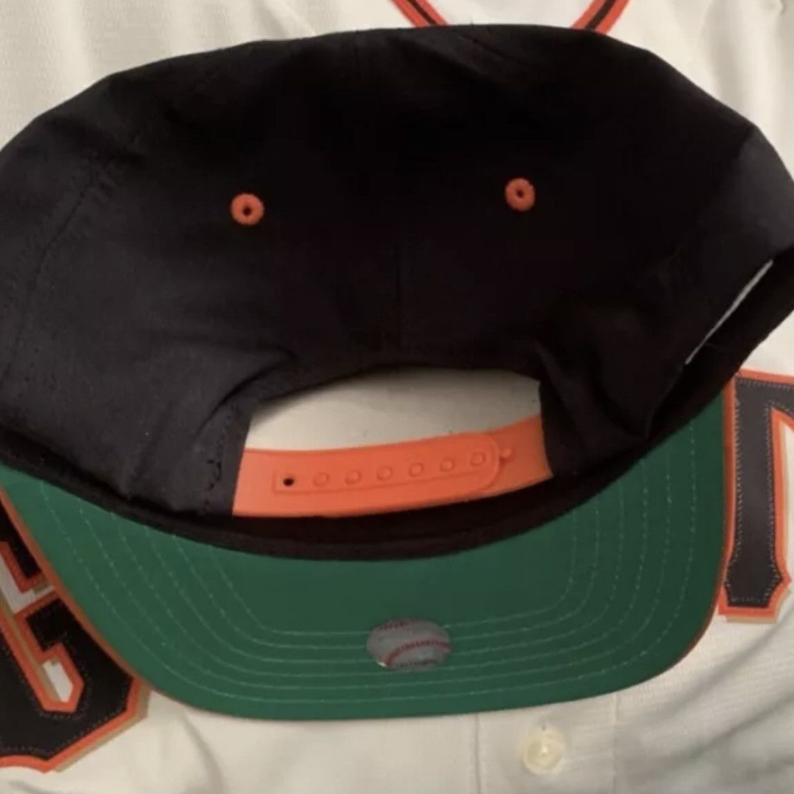 Other San Francisco Giants Authentic Black Orange Snapback Cap Size ONE SIZE - 3 Thumbnail