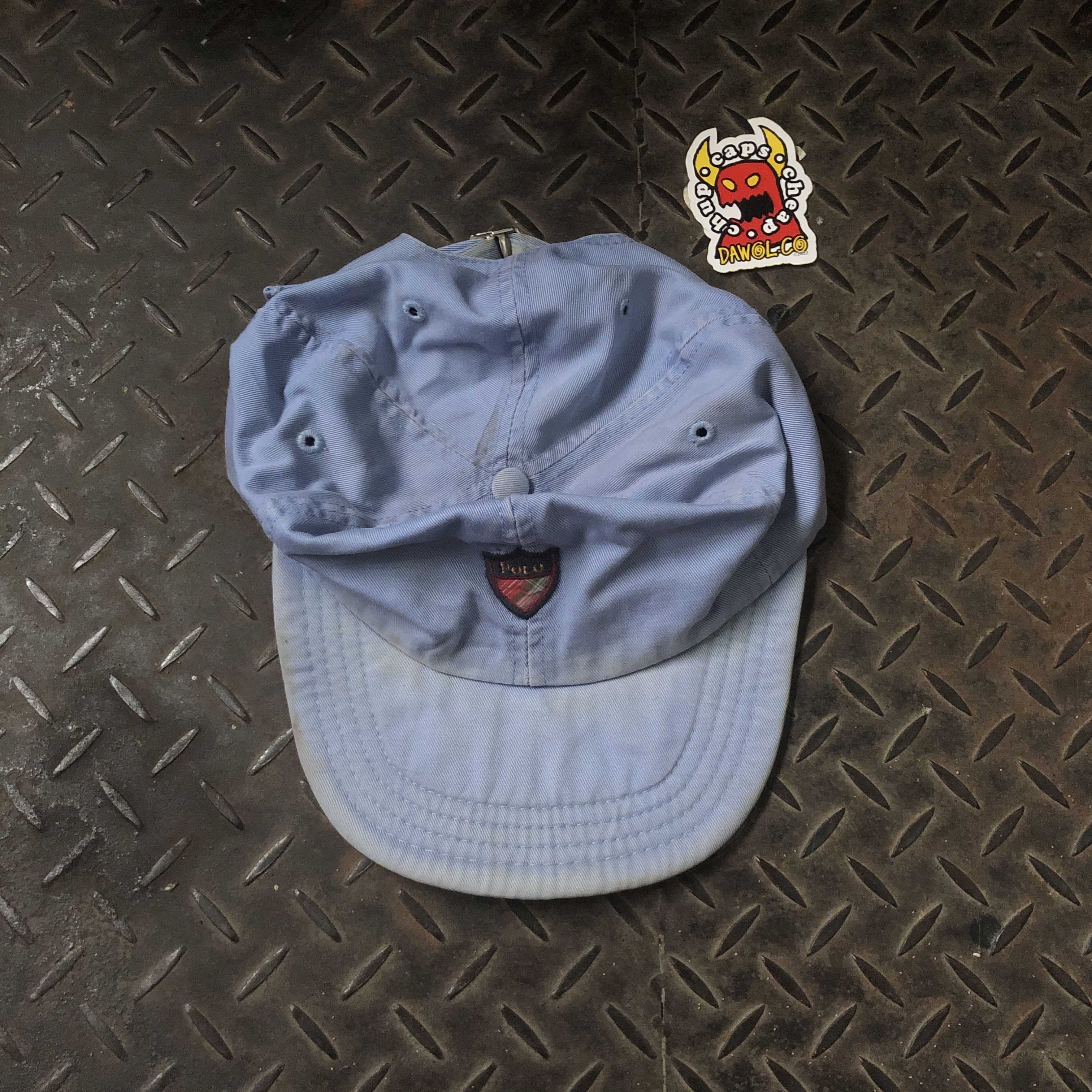 Polo Ralph Lauren Vintage 80s Polo Ralph Lauren Golf USA Hat Sunfading Size ONE SIZE - 1 Thumbnail