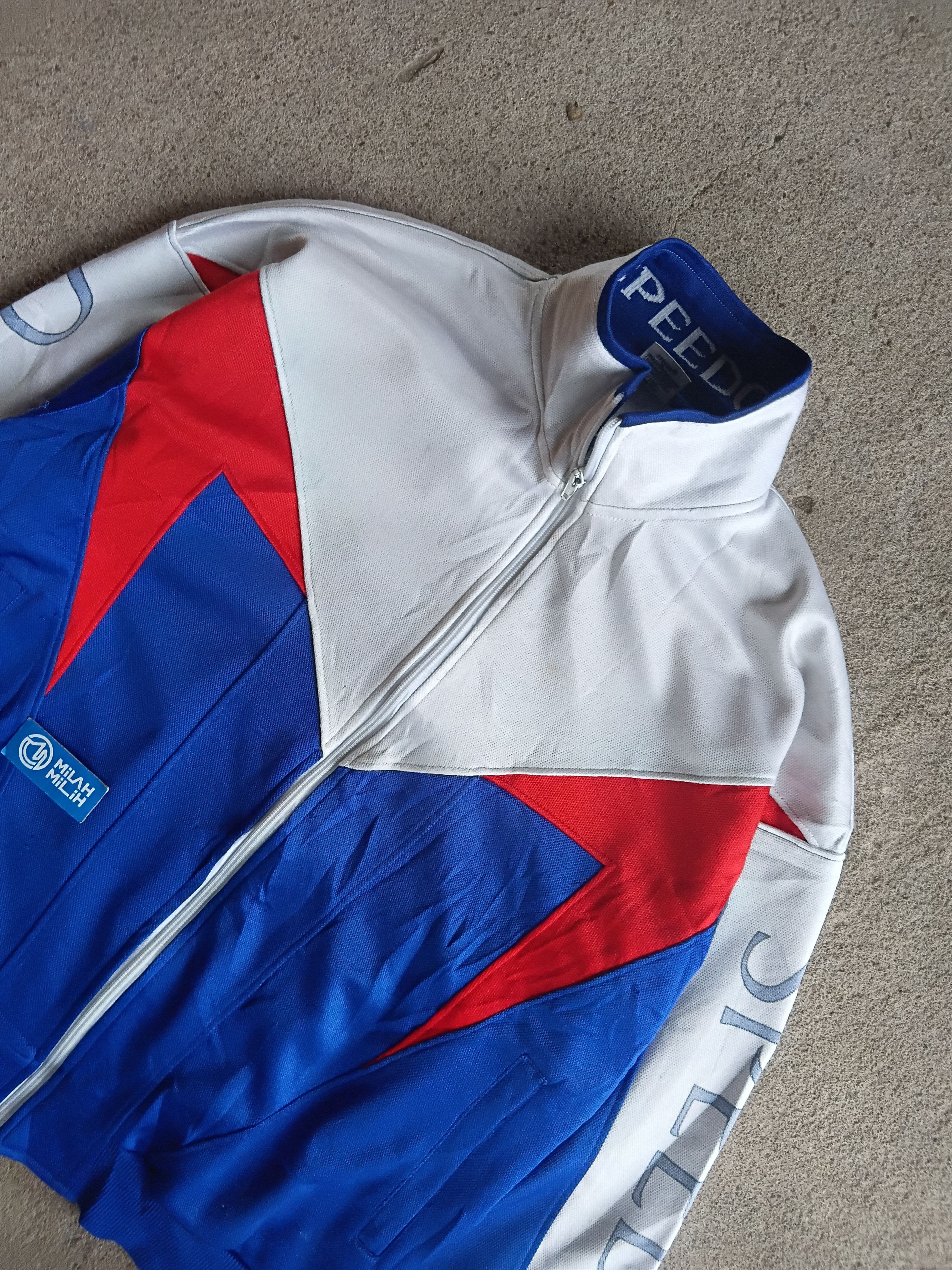 Speedo vintage 90s spedo track top jacket Size US L / EU 52-54 / 3 - 2 Thumbnail