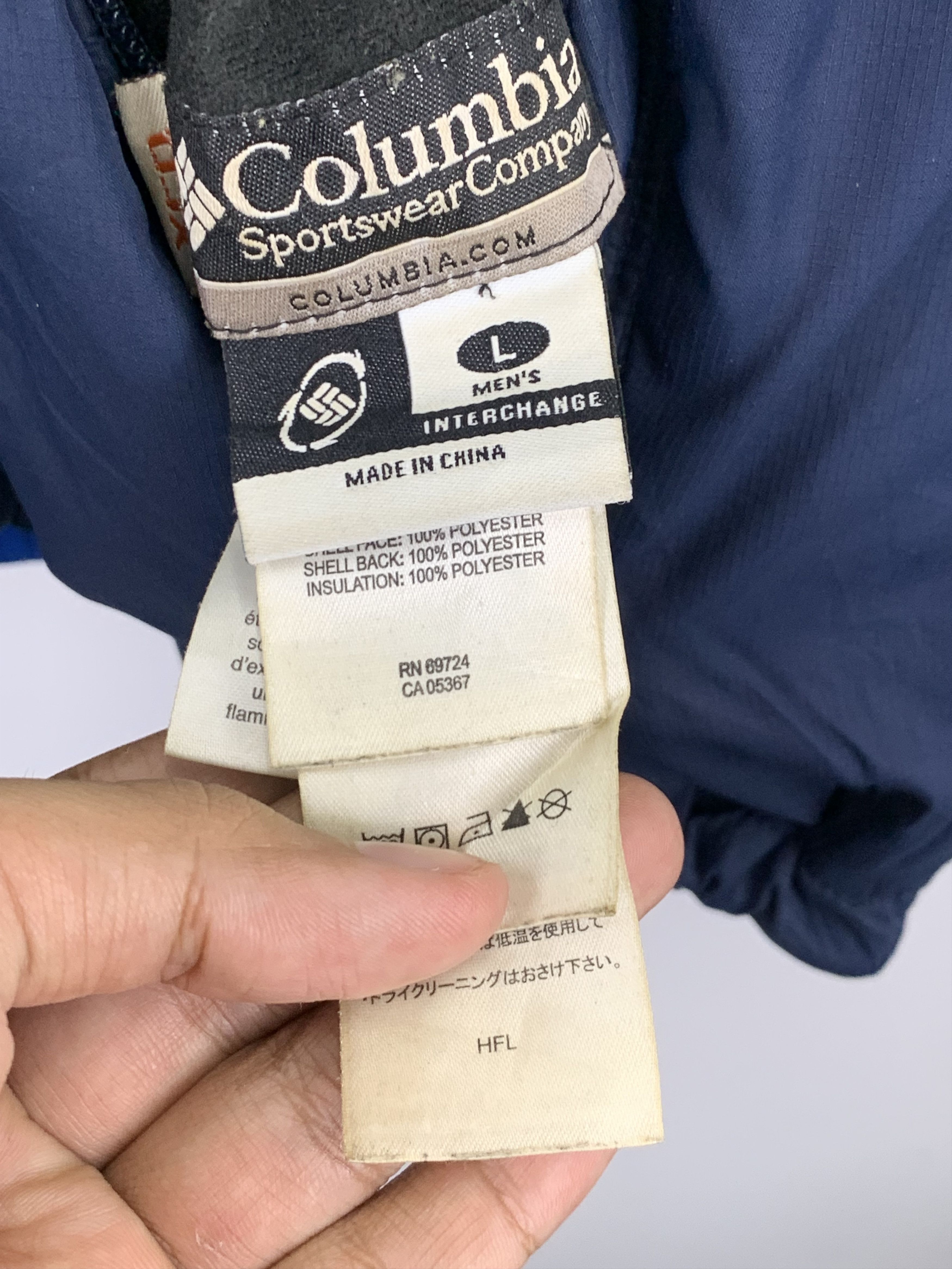 Columbia Vintage Columbia Sportswear Light Jacket J0859 Size US L / EU 52-54 / 3 - 6 Thumbnail