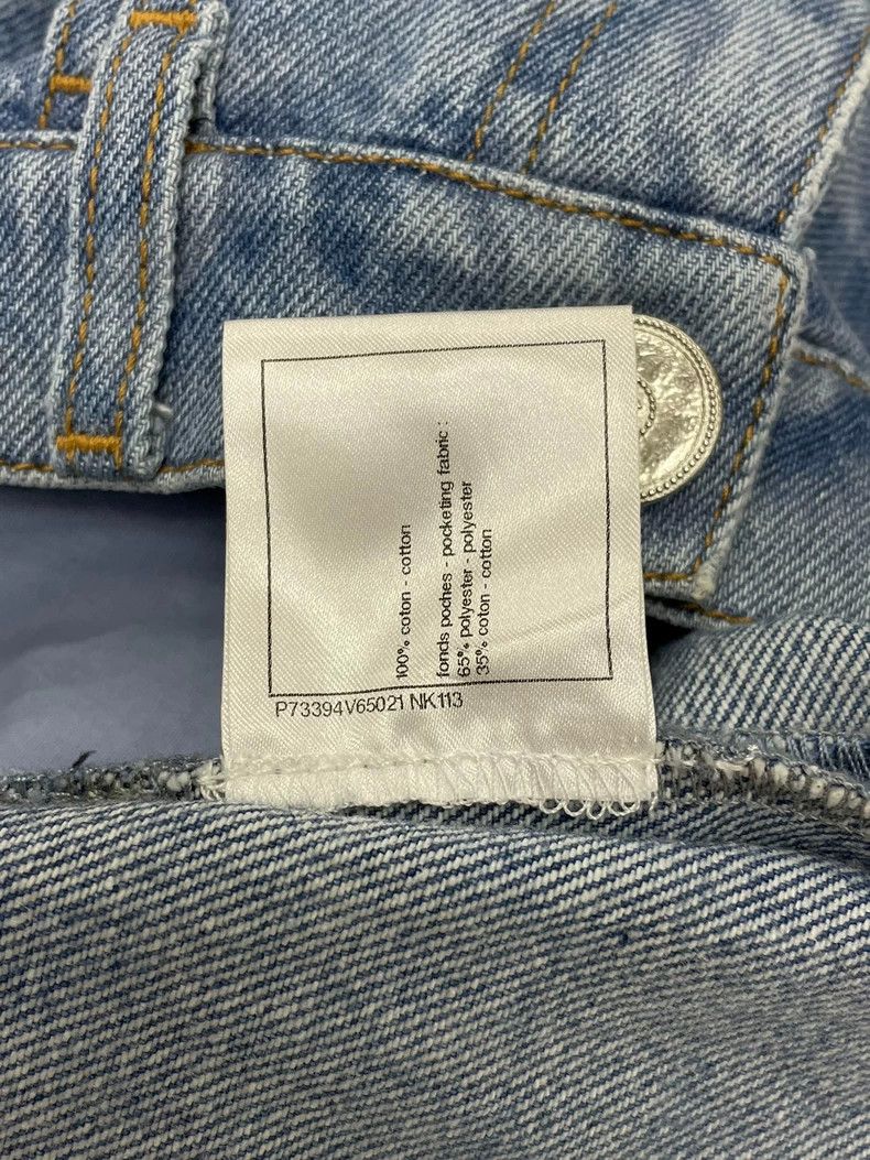 Chanel chanel Blue diamond-patterned jeans Size 25" / US 0 / IT 36 - 6 Thumbnail