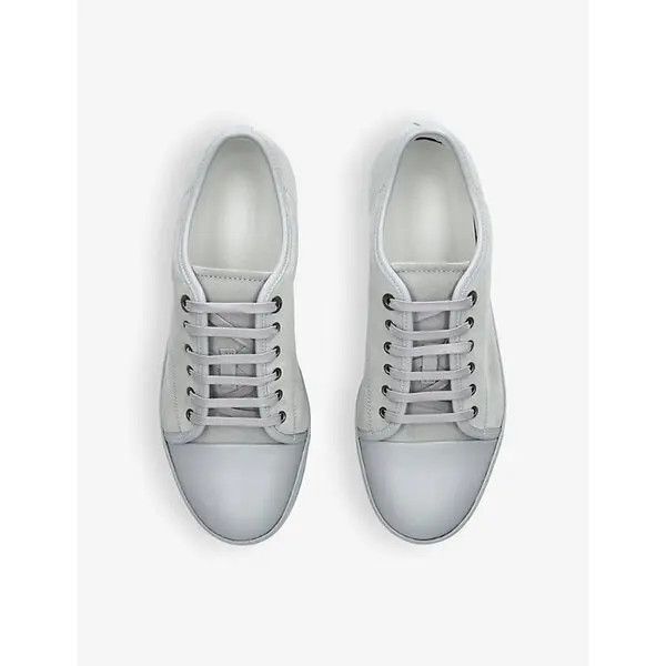 Lanvin oc11z0426 Leather Sneakers in Grey Size US 11 / EU 44 - 3 Thumbnail