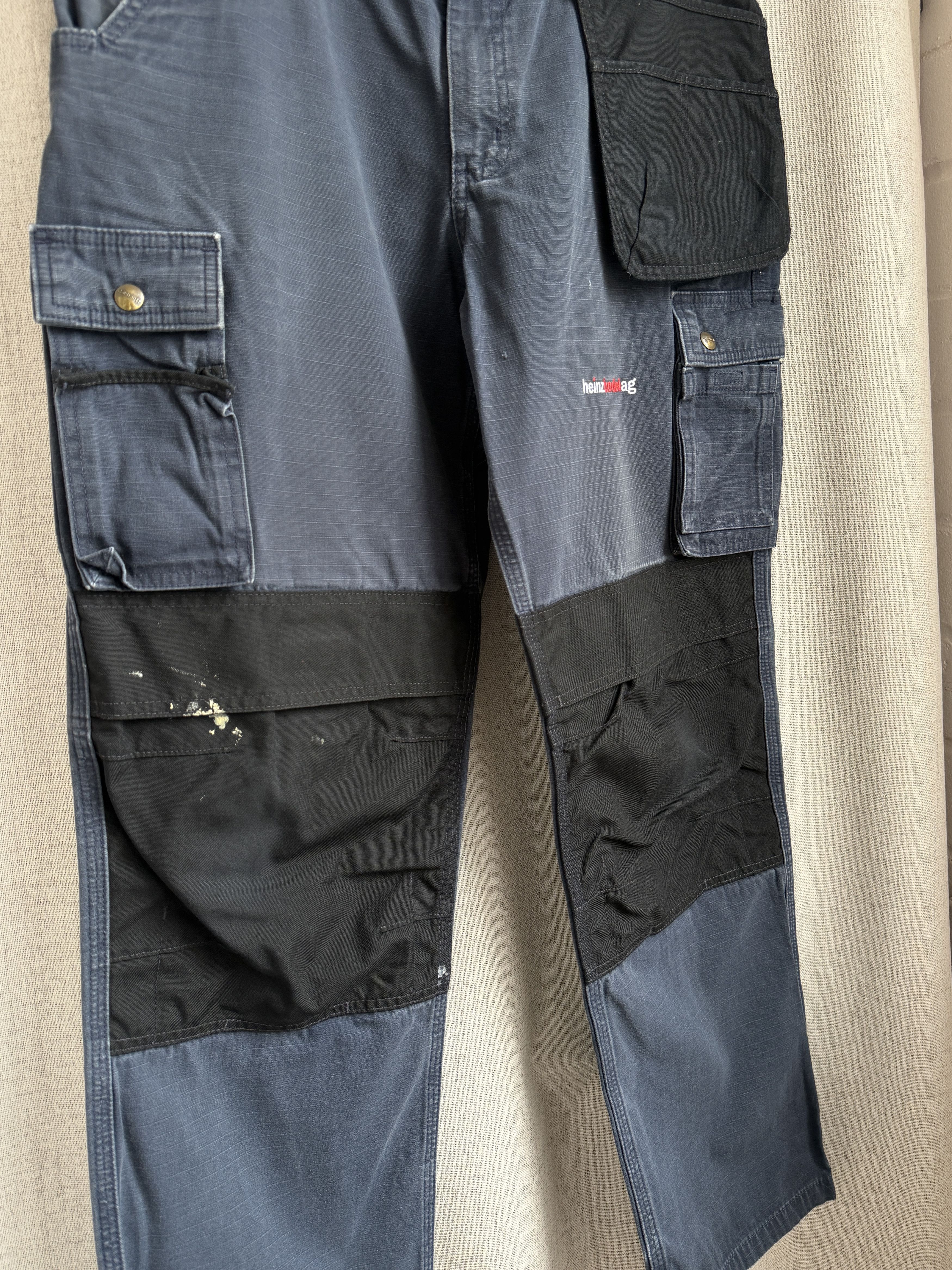 Carhartt Vintage 00s Carhartt Cargo Workwear Builder Pants Mexico Size US 33 - 4 Thumbnail
