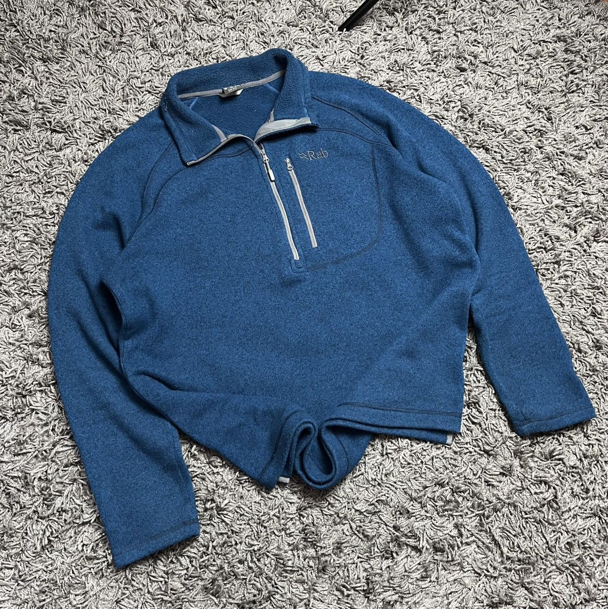 Rab Rab Quest Pull-On Fleece Jacket Gorpcore Blue Size US XL / EU 56 / 4 - 1 Thumbnail