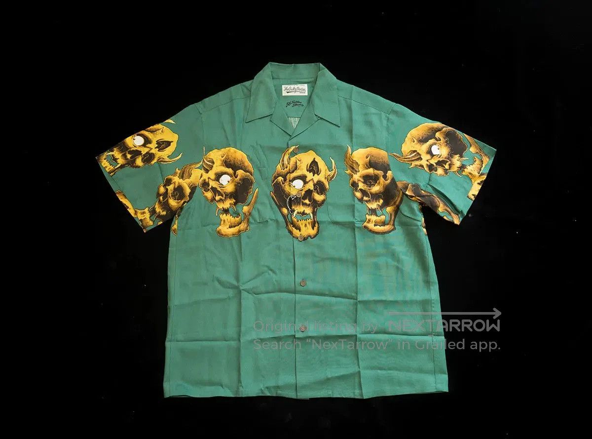 Wacko Maria WACKO MARIA x 56 TATTOO HAWAIIAN SHIRT. Size US L / EU 52-54 / 3 - 1 Thumbnail